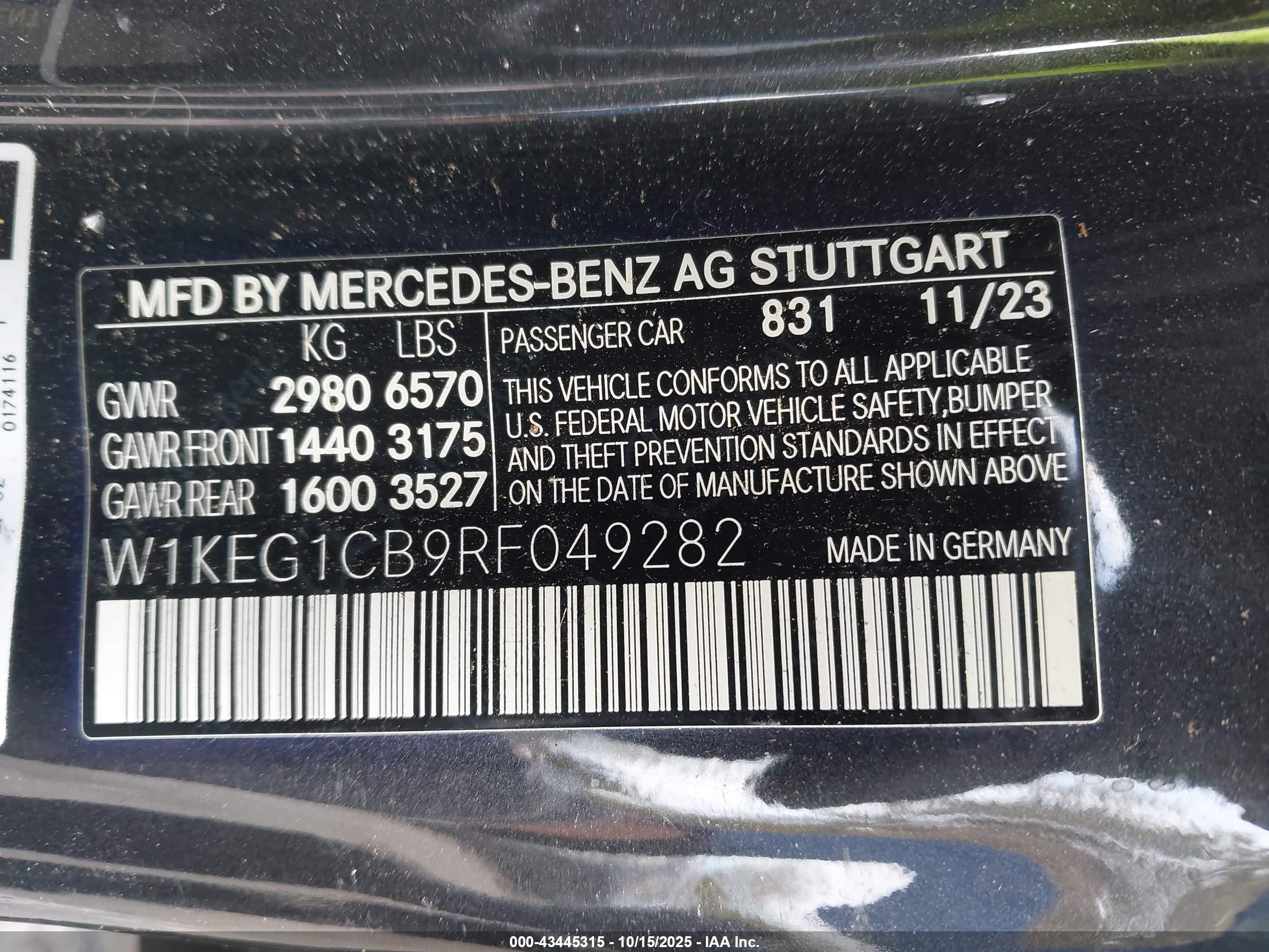 MERCEDES-BENZ EQE image 9