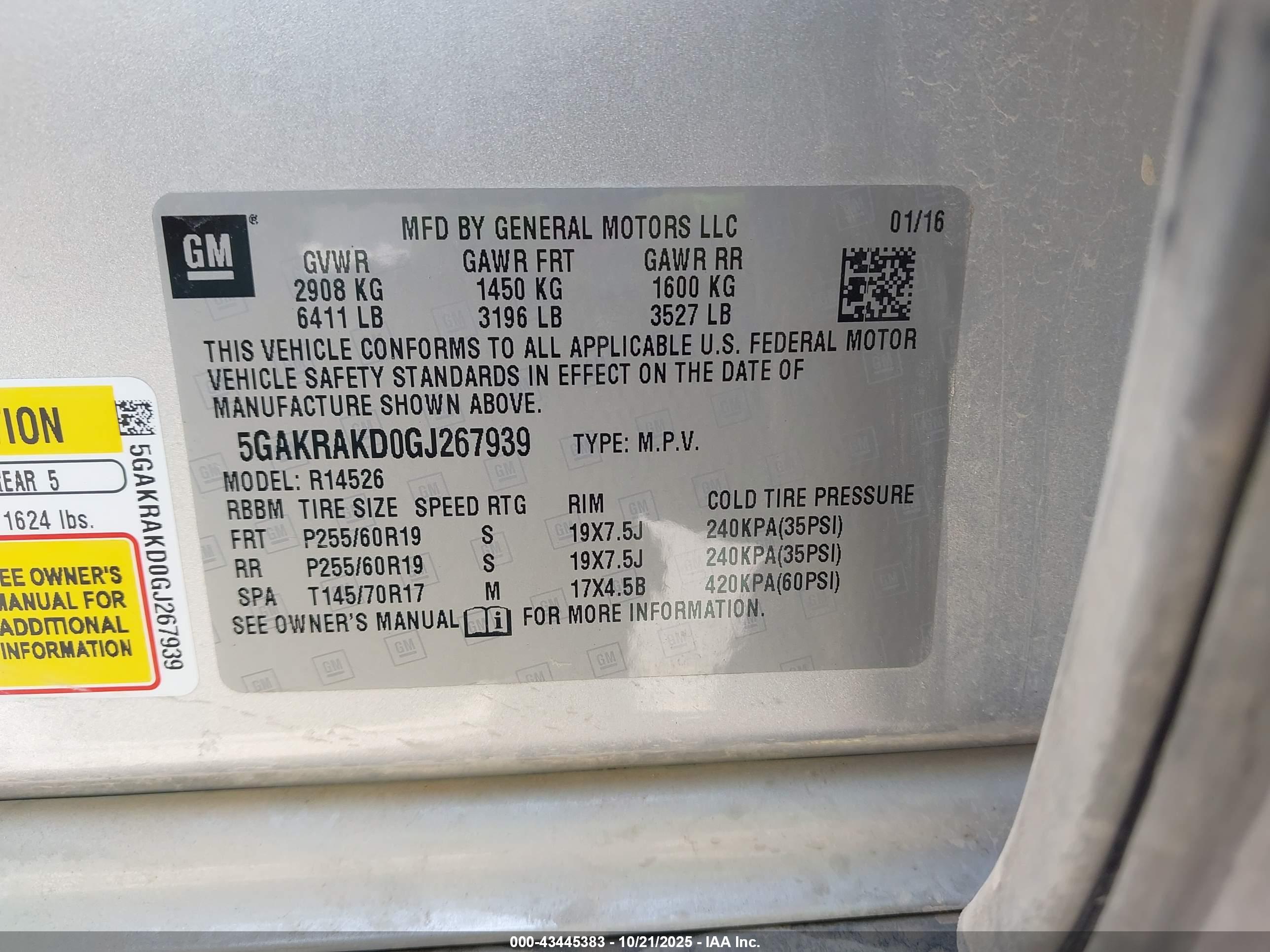 BUICK ENCLAVE image 9