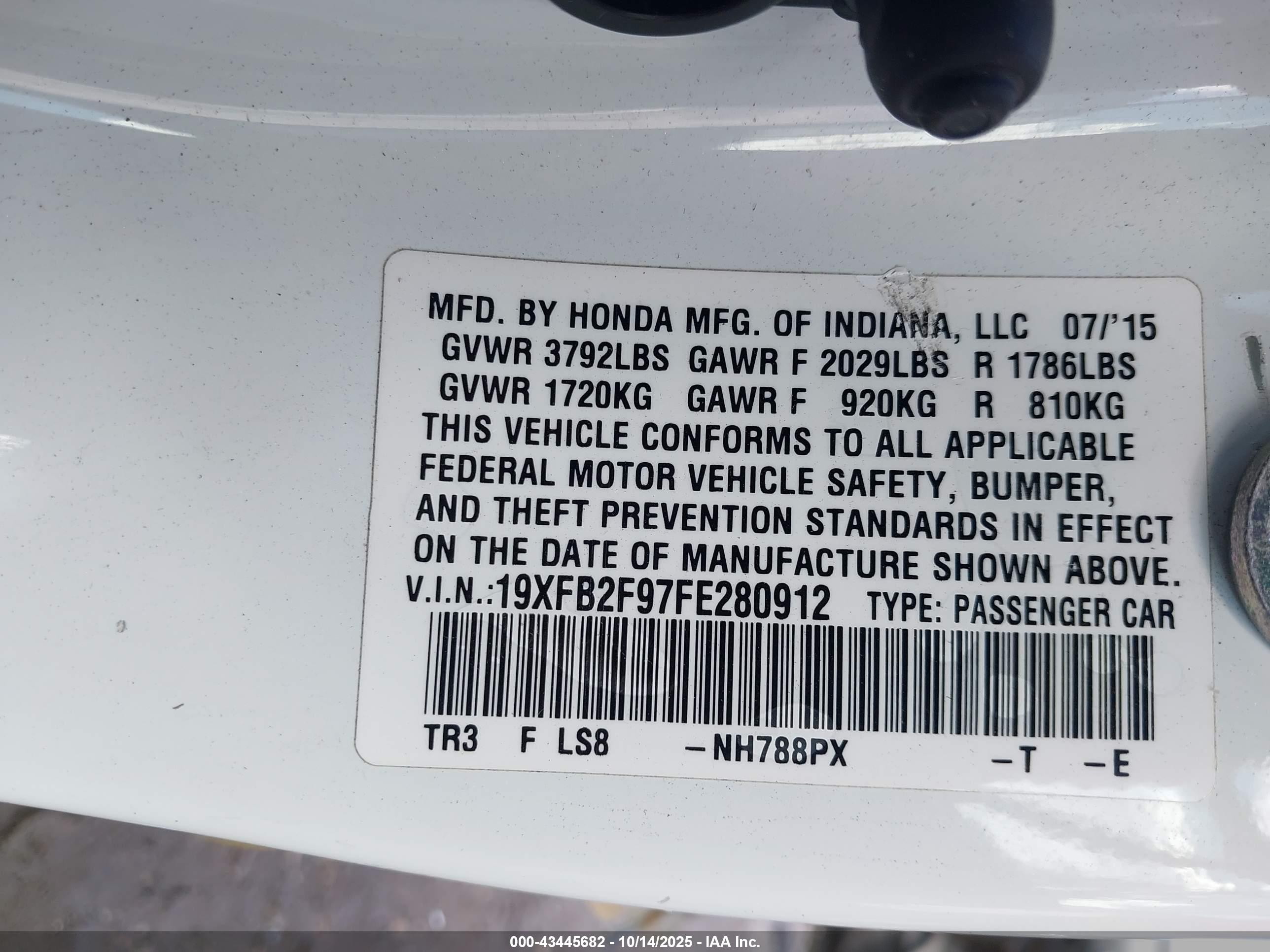 HONDA CIVIC image 9