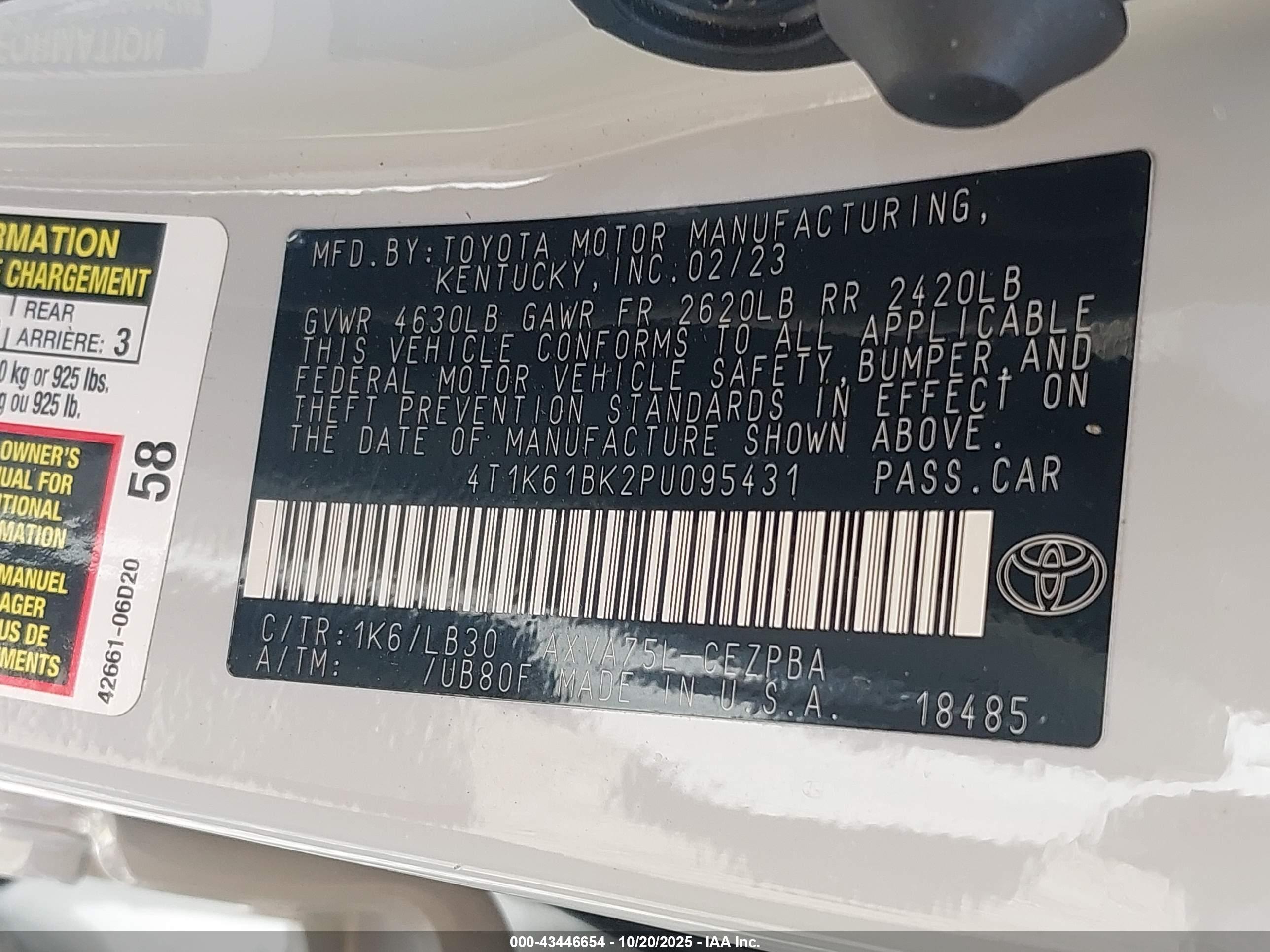 TOYOTA CAMRY image 9