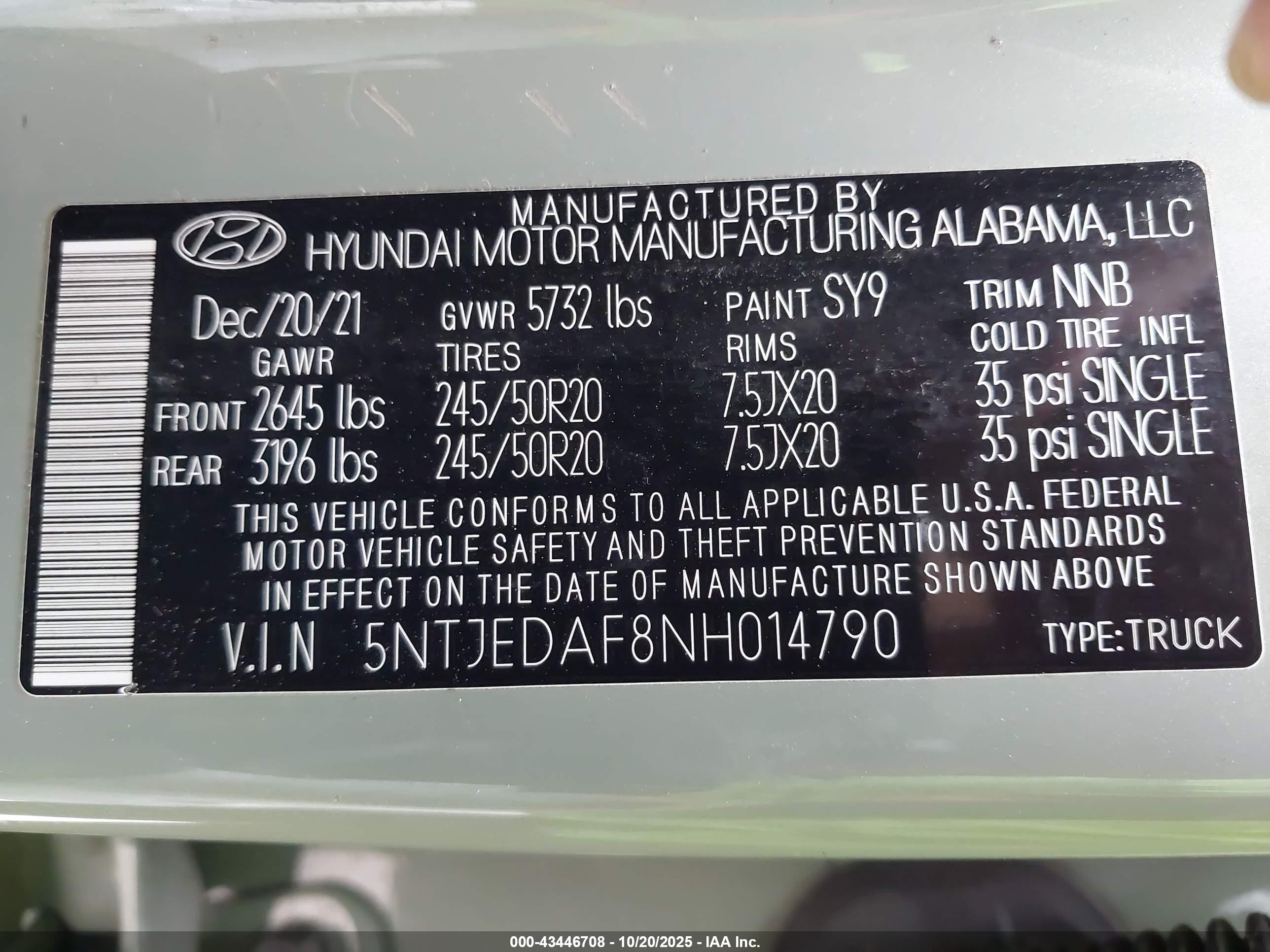 HYUNDAI SANTA image 9