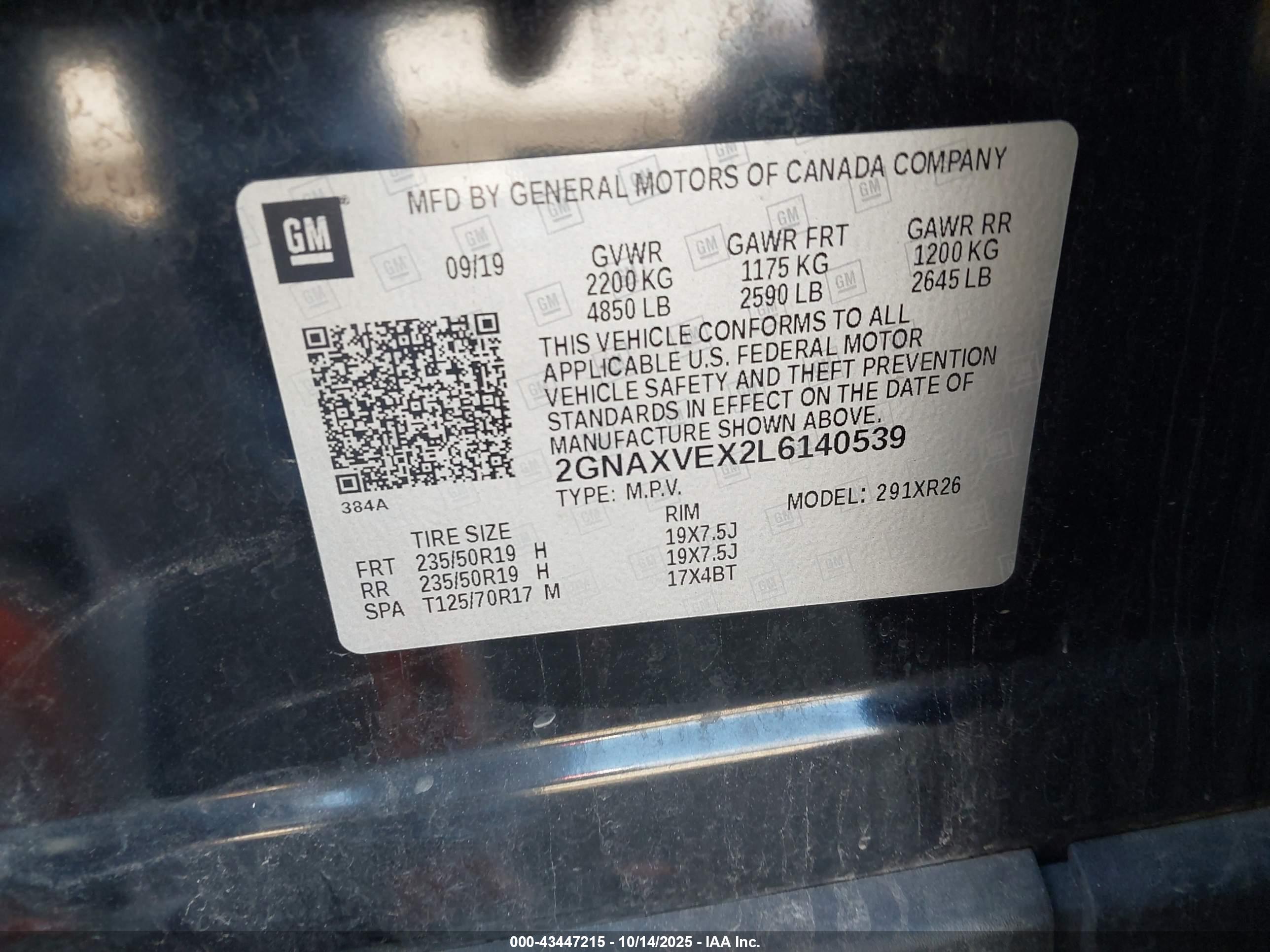 CHEVROLET EQUINOX image 9