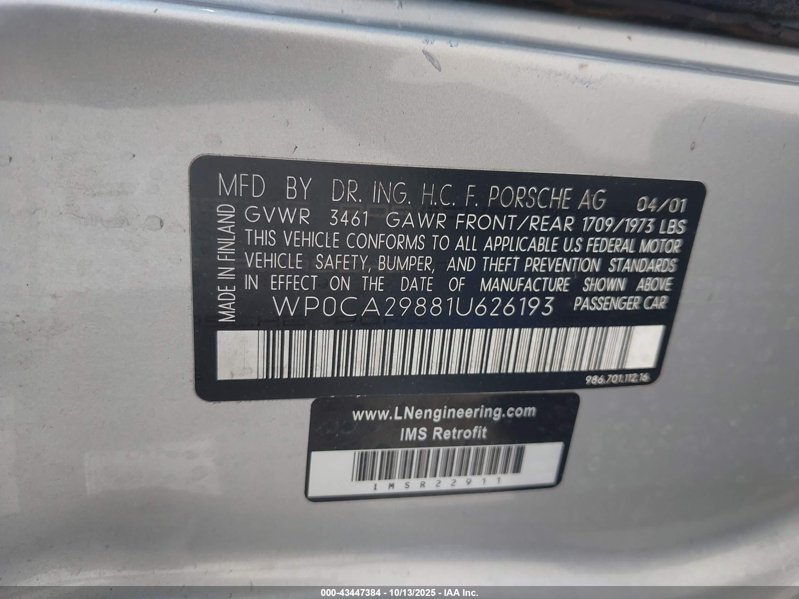 PORSCHE BOXSTER image 9