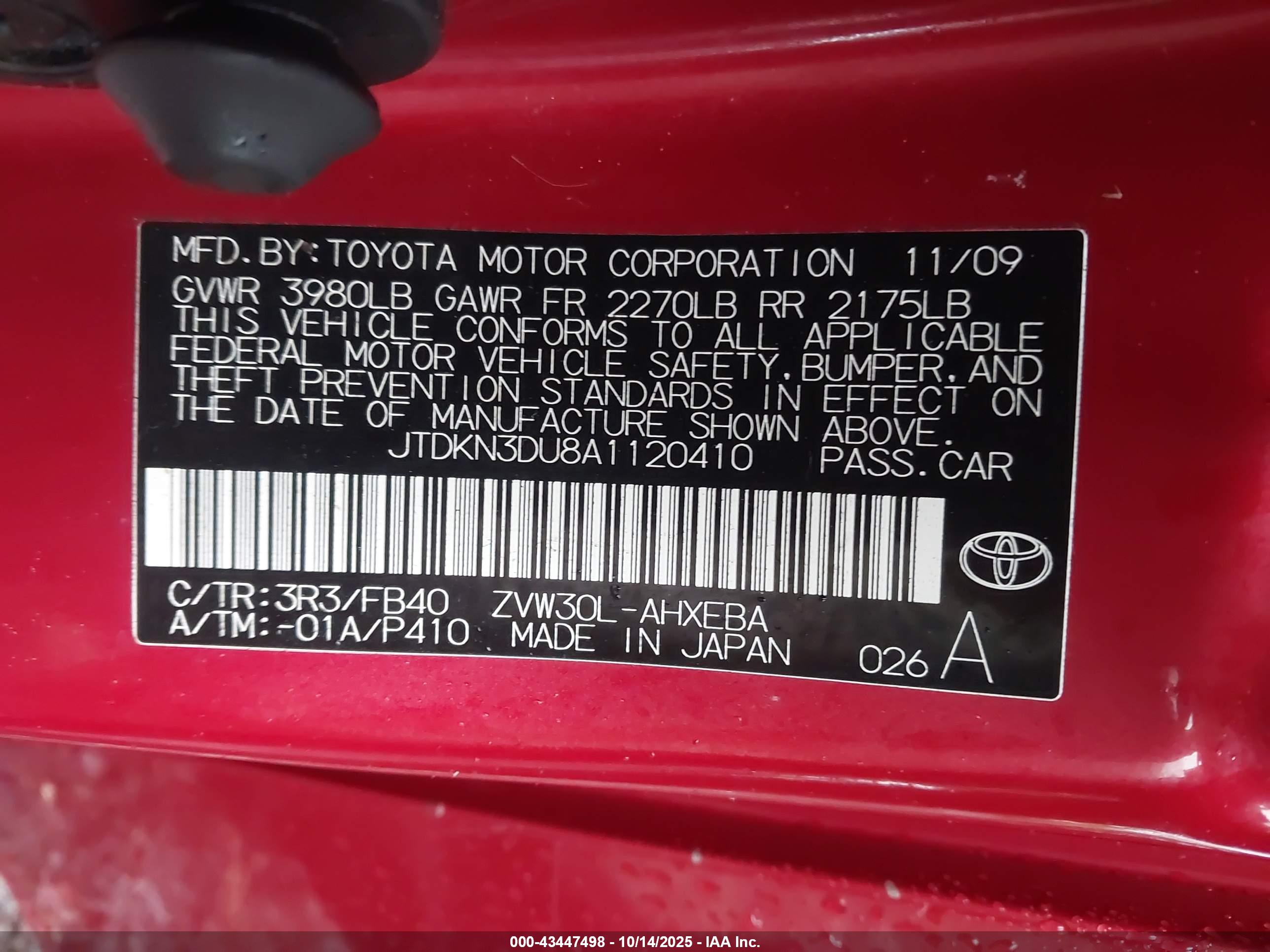 TOYOTA PRIUS image 9