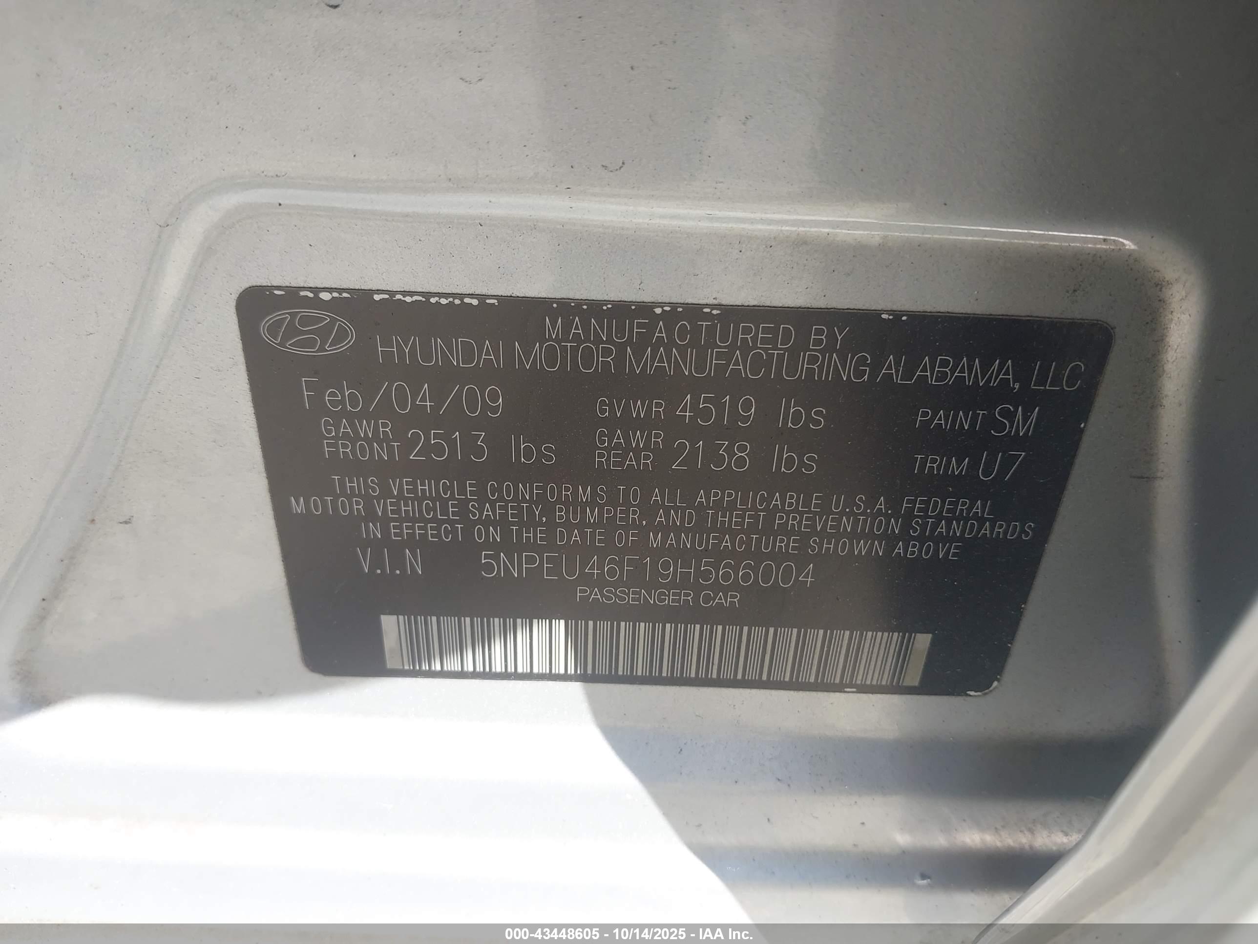 HYUNDAI SONATA image 9