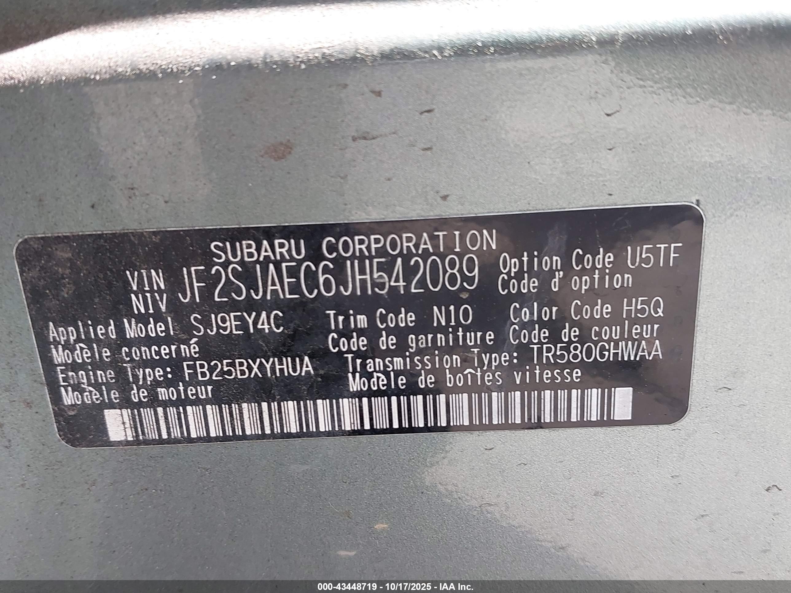 SUBARU FORESTER image 9