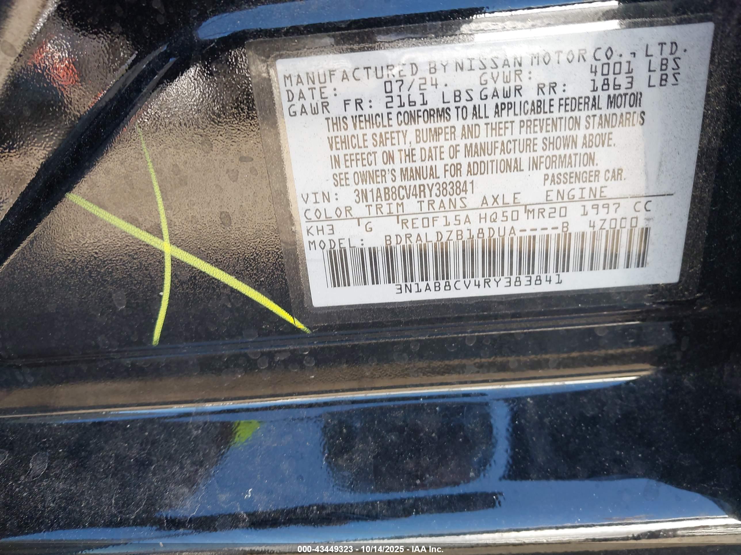 NISSAN SENTRA image 9