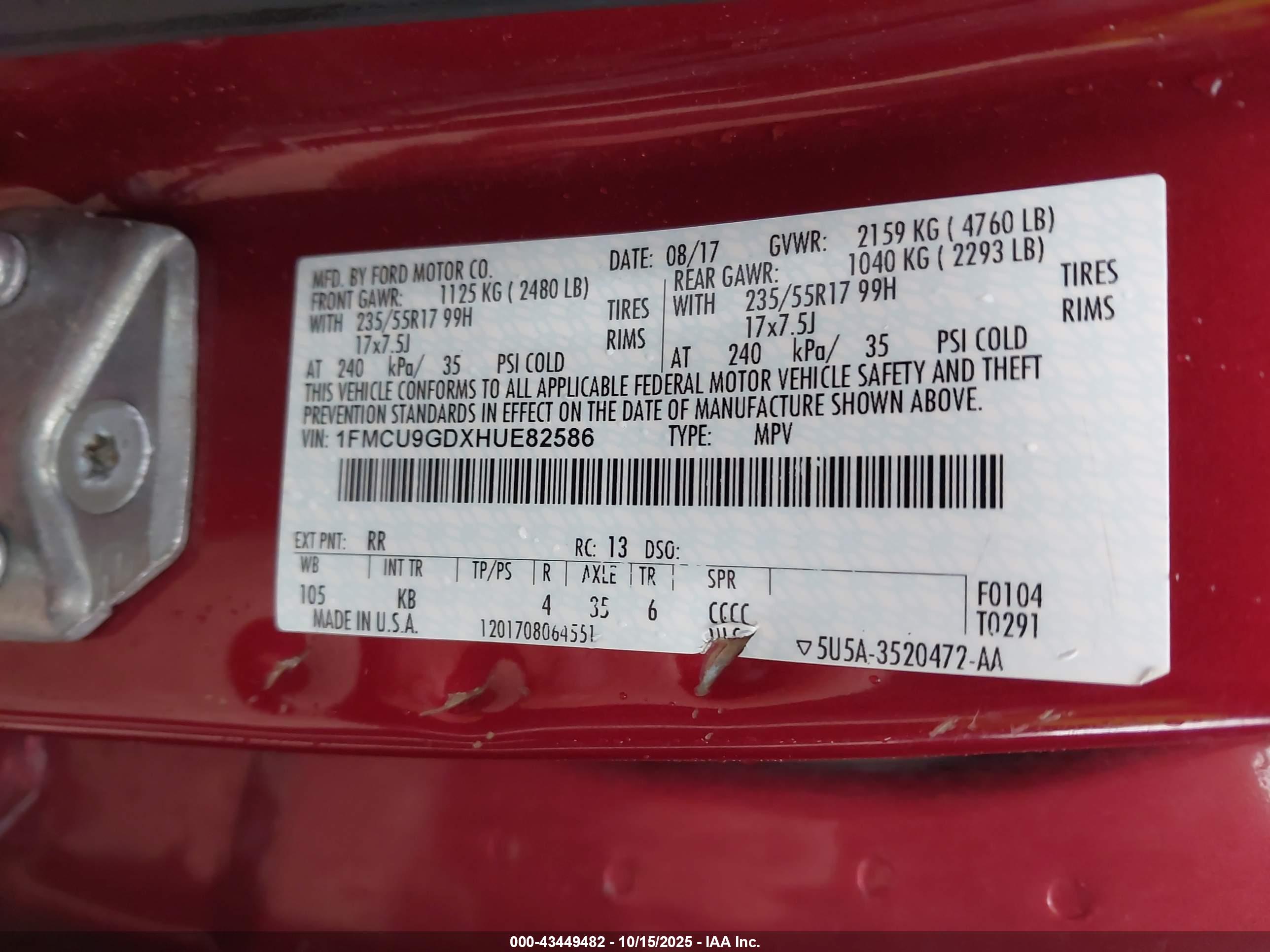 FORD ESCAPE image 9