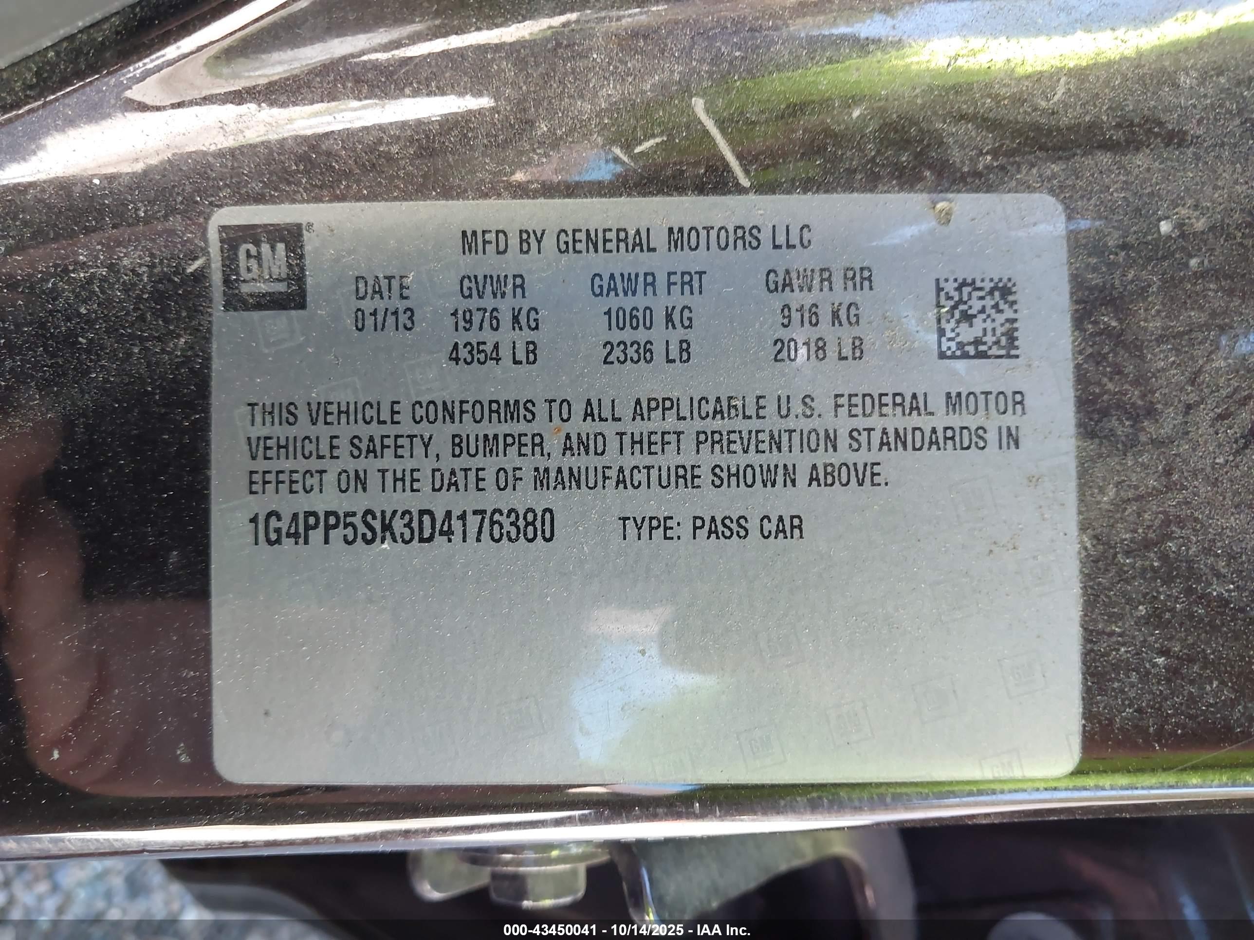 BUICK VERANO image 9