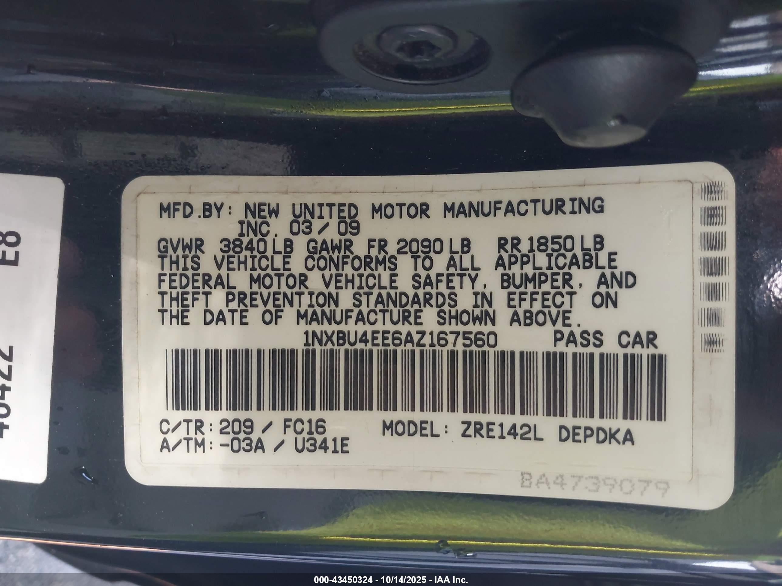 TOYOTA COROLLA image 9