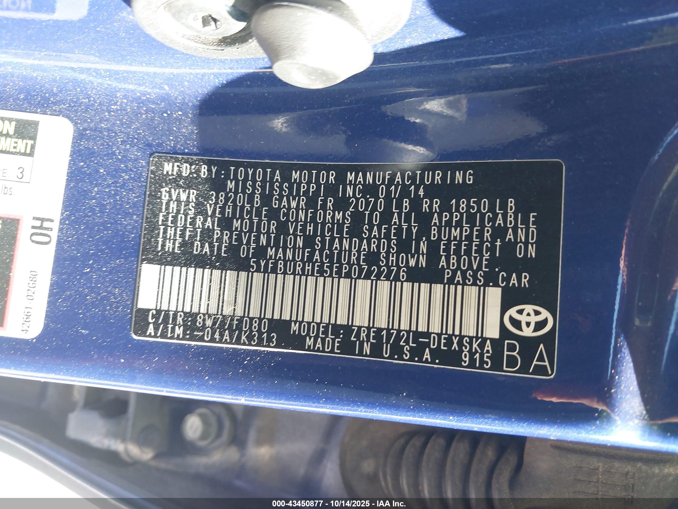 TOYOTA COROLLA image 9