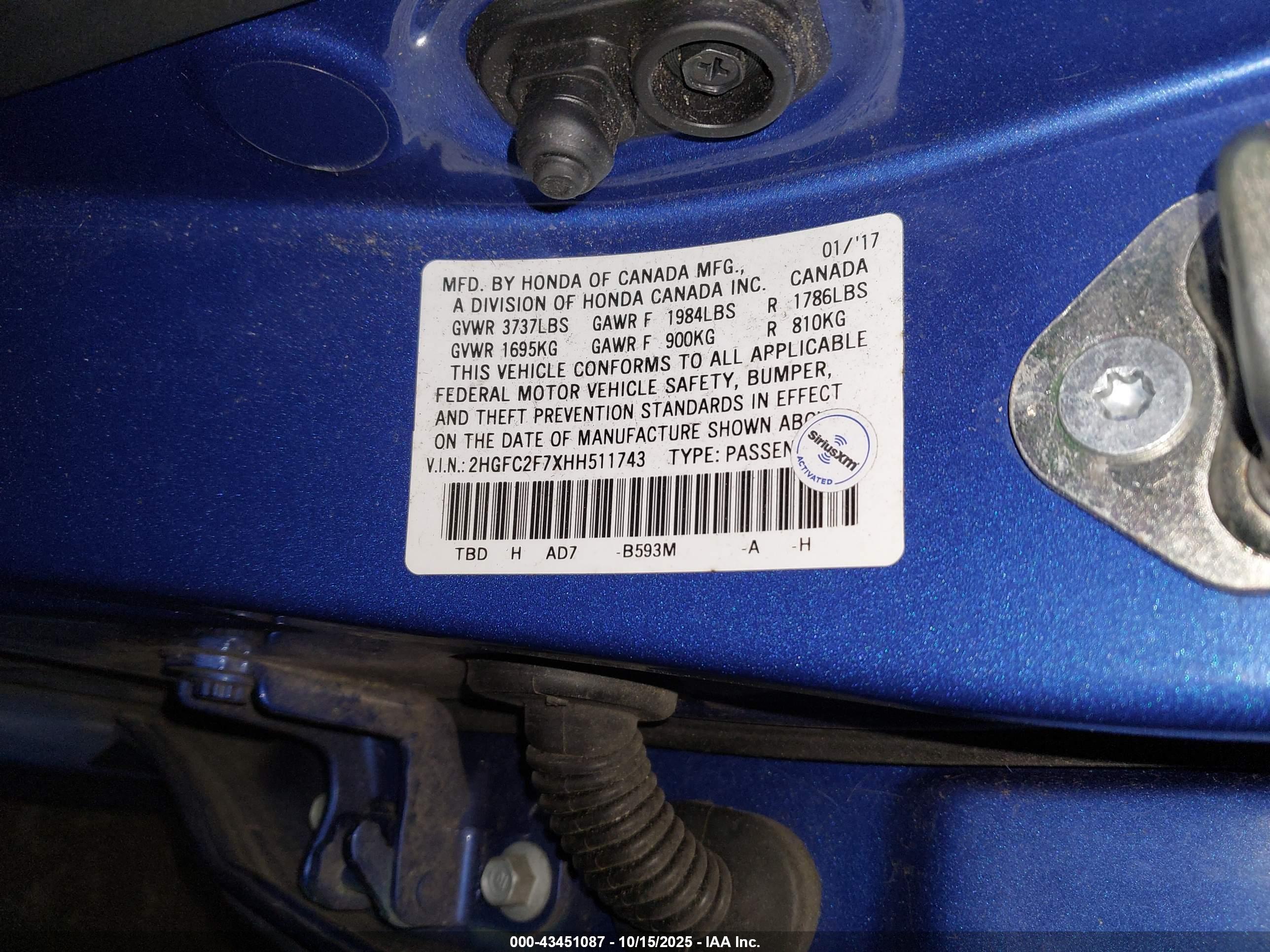 HONDA CIVIC image 9