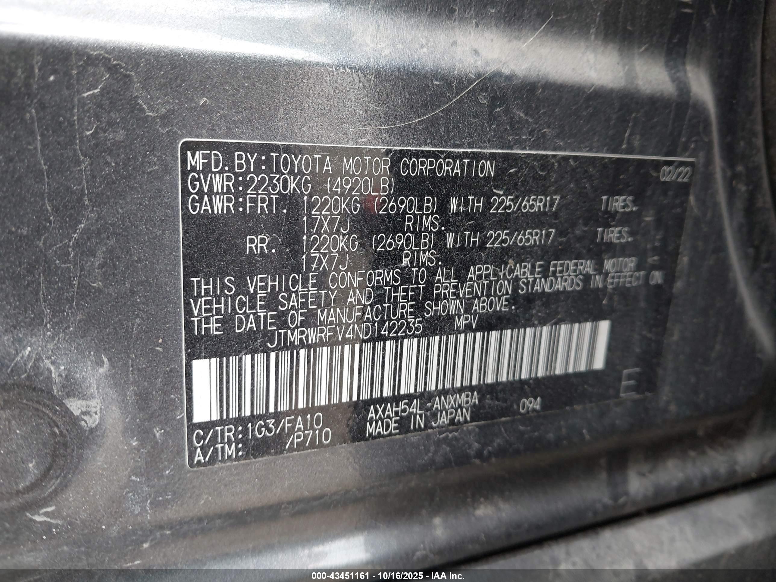 TOYOTA RAV4 image 9