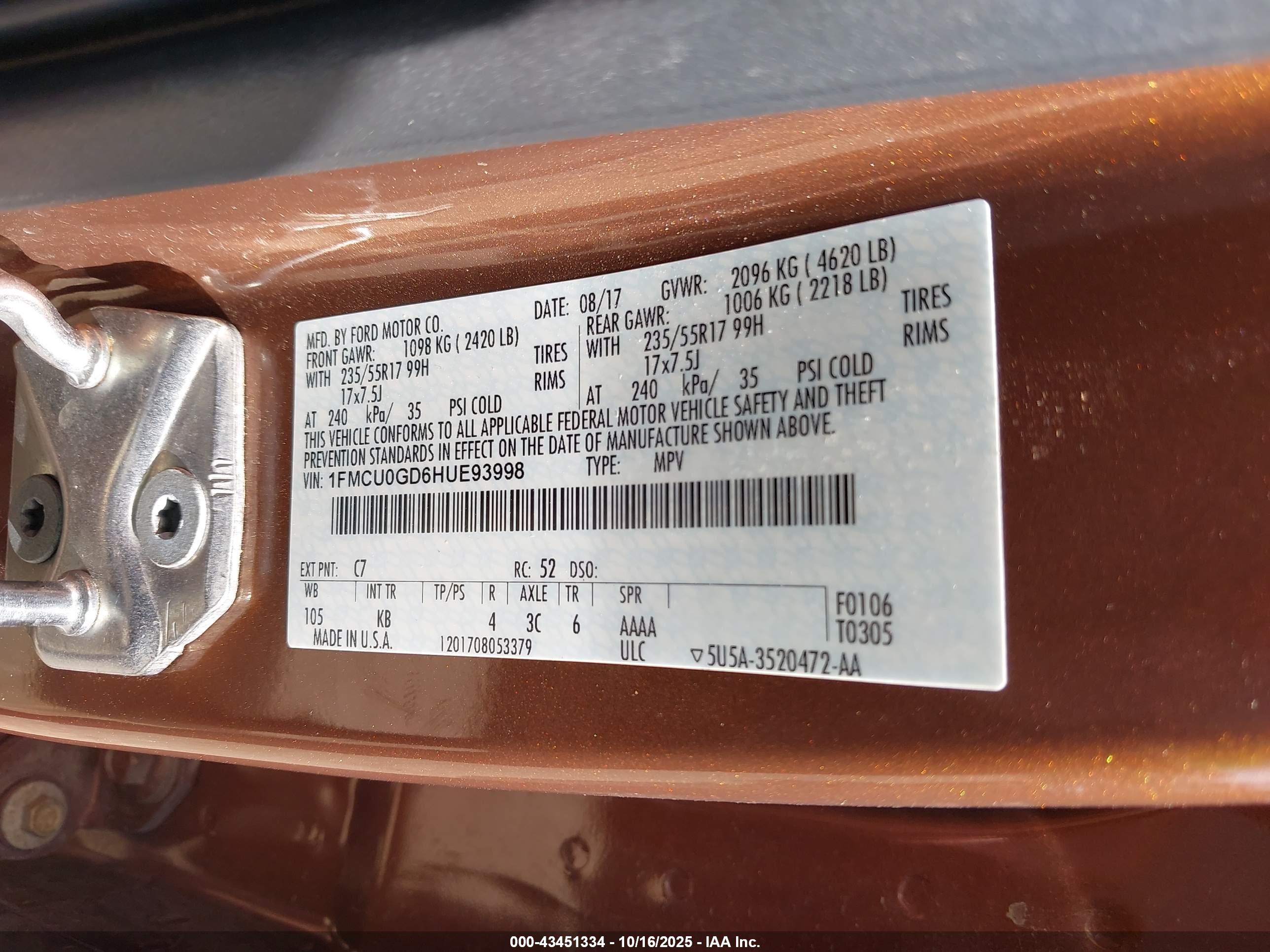 FORD ESCAPE image 9