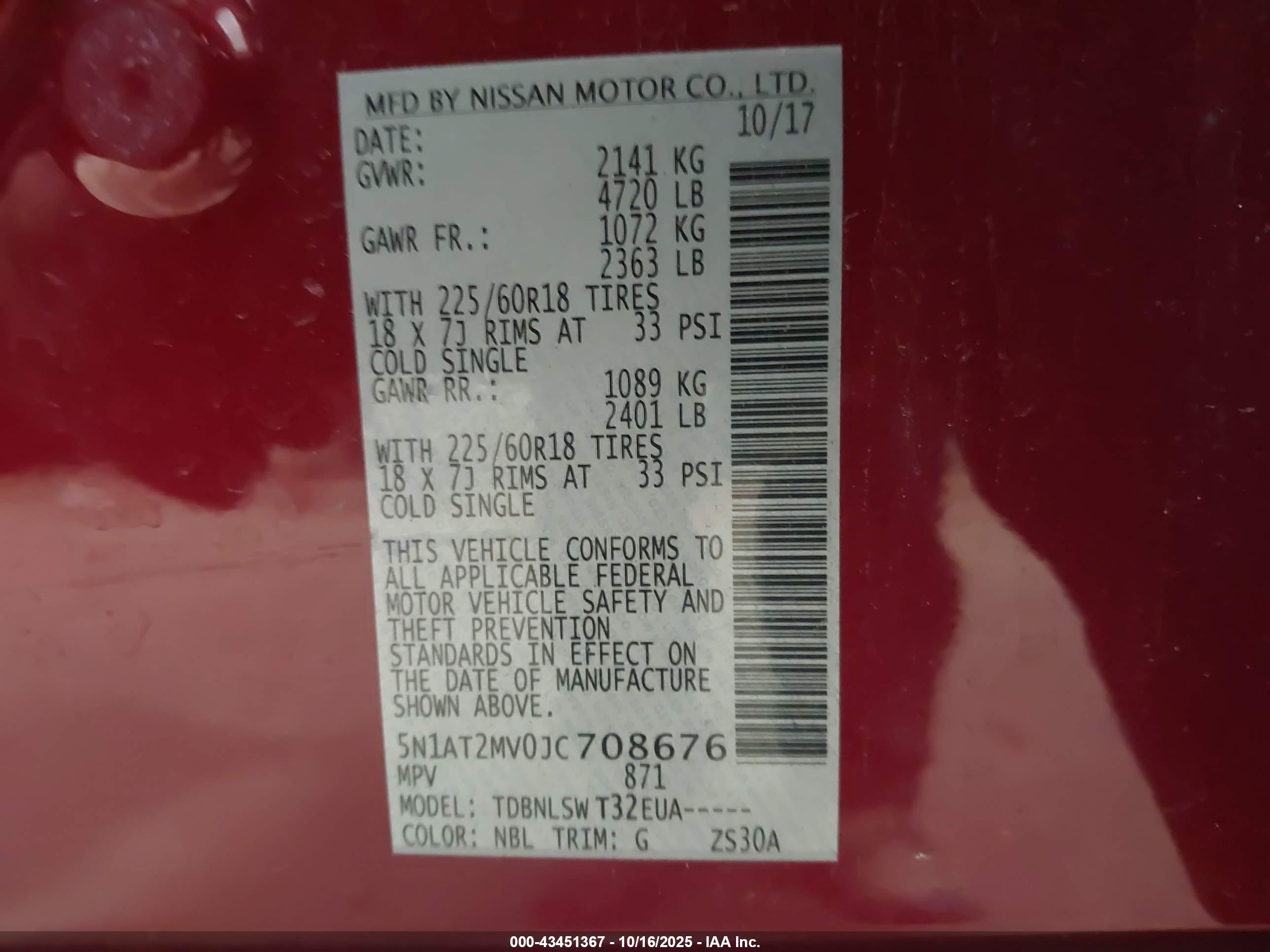 NISSAN ROGUE image 9