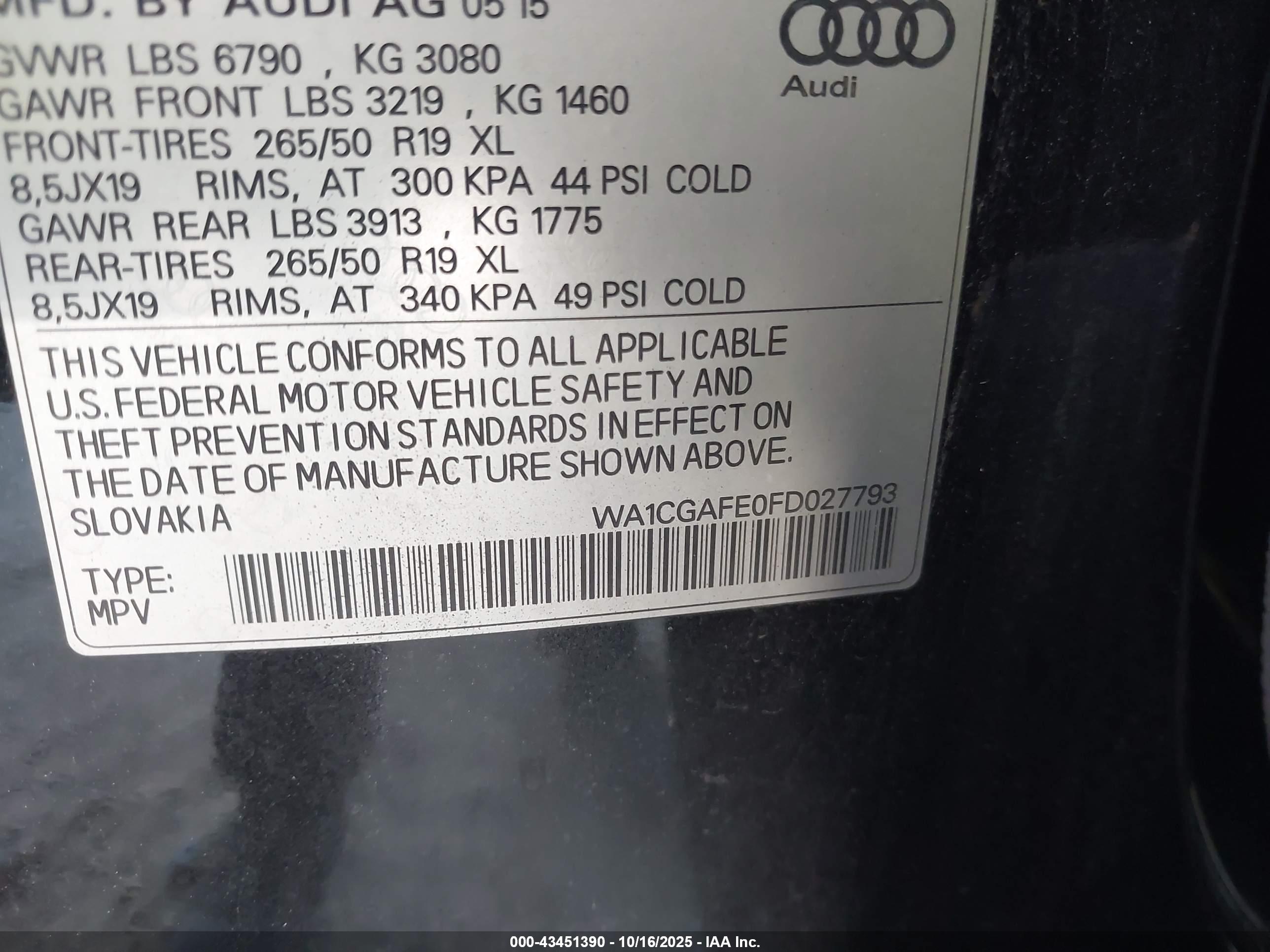 AUDI Q7 image 9