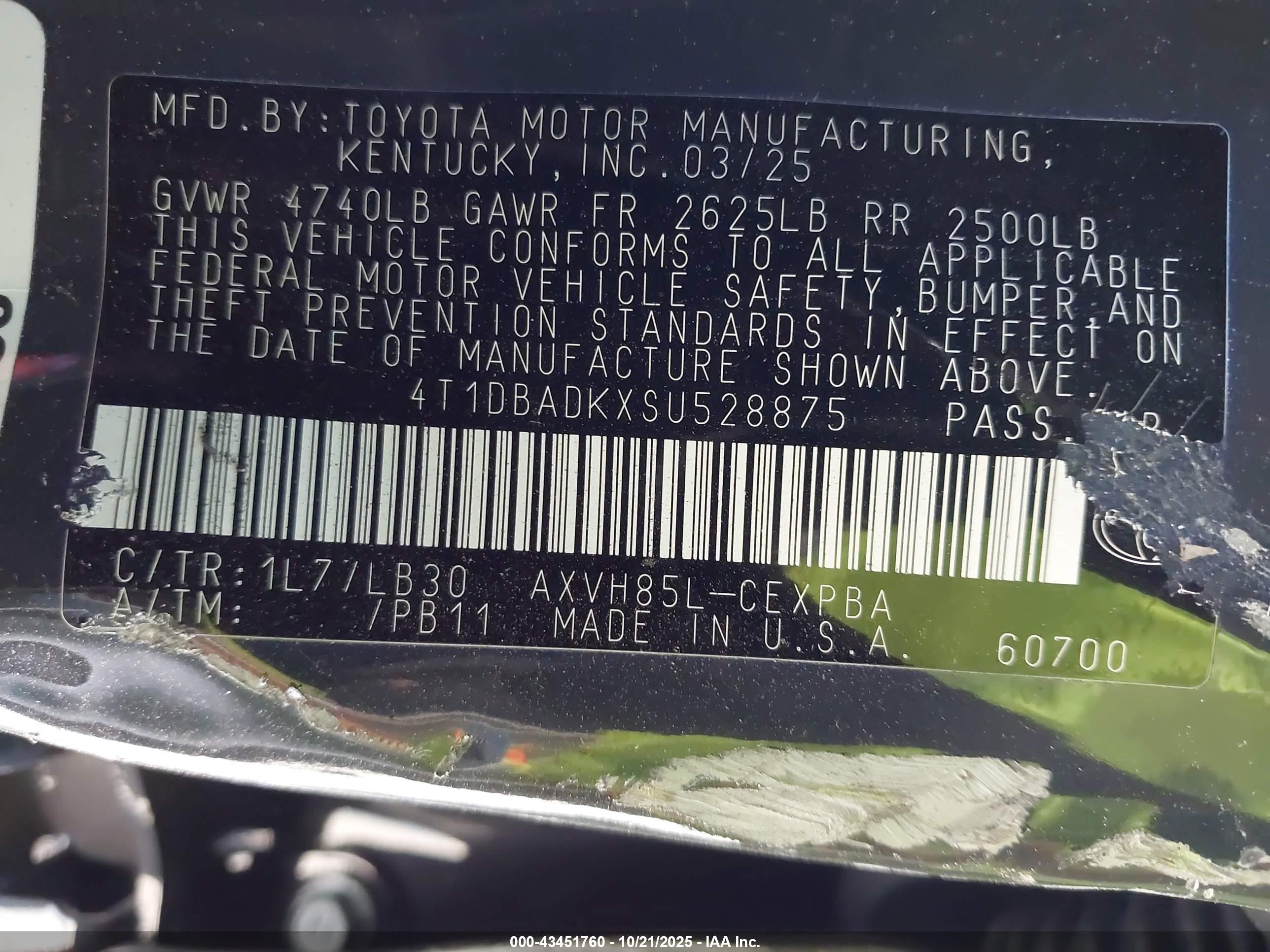 TOYOTA CAMRY image 9