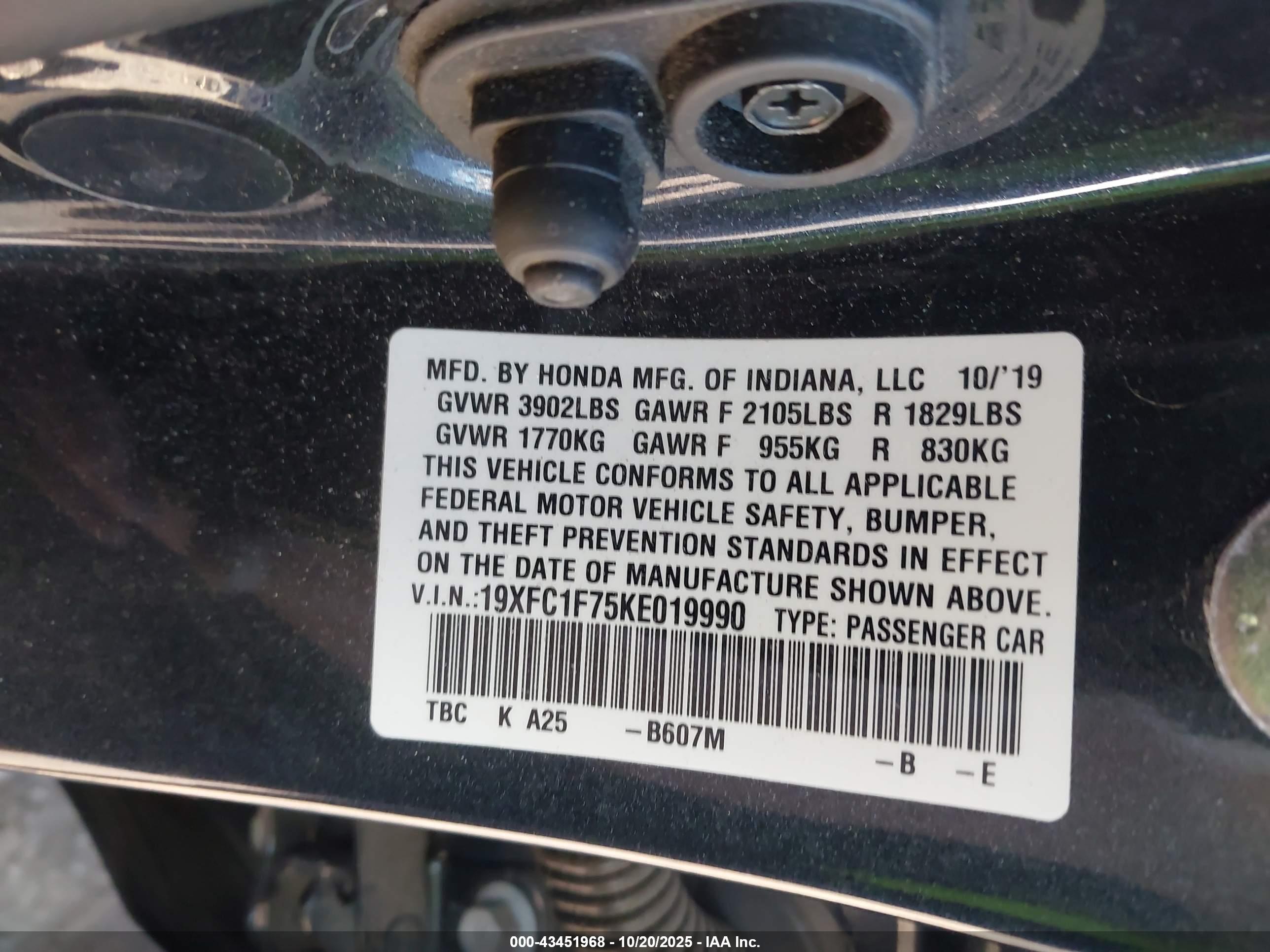 HONDA CIVIC image 9