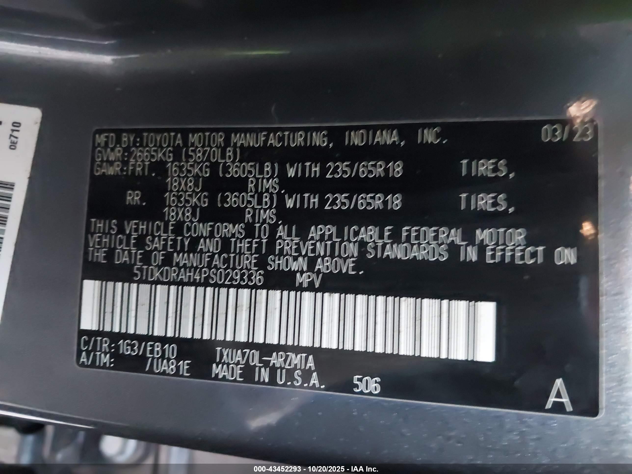 TOYOTA HIGHLANDER image 9