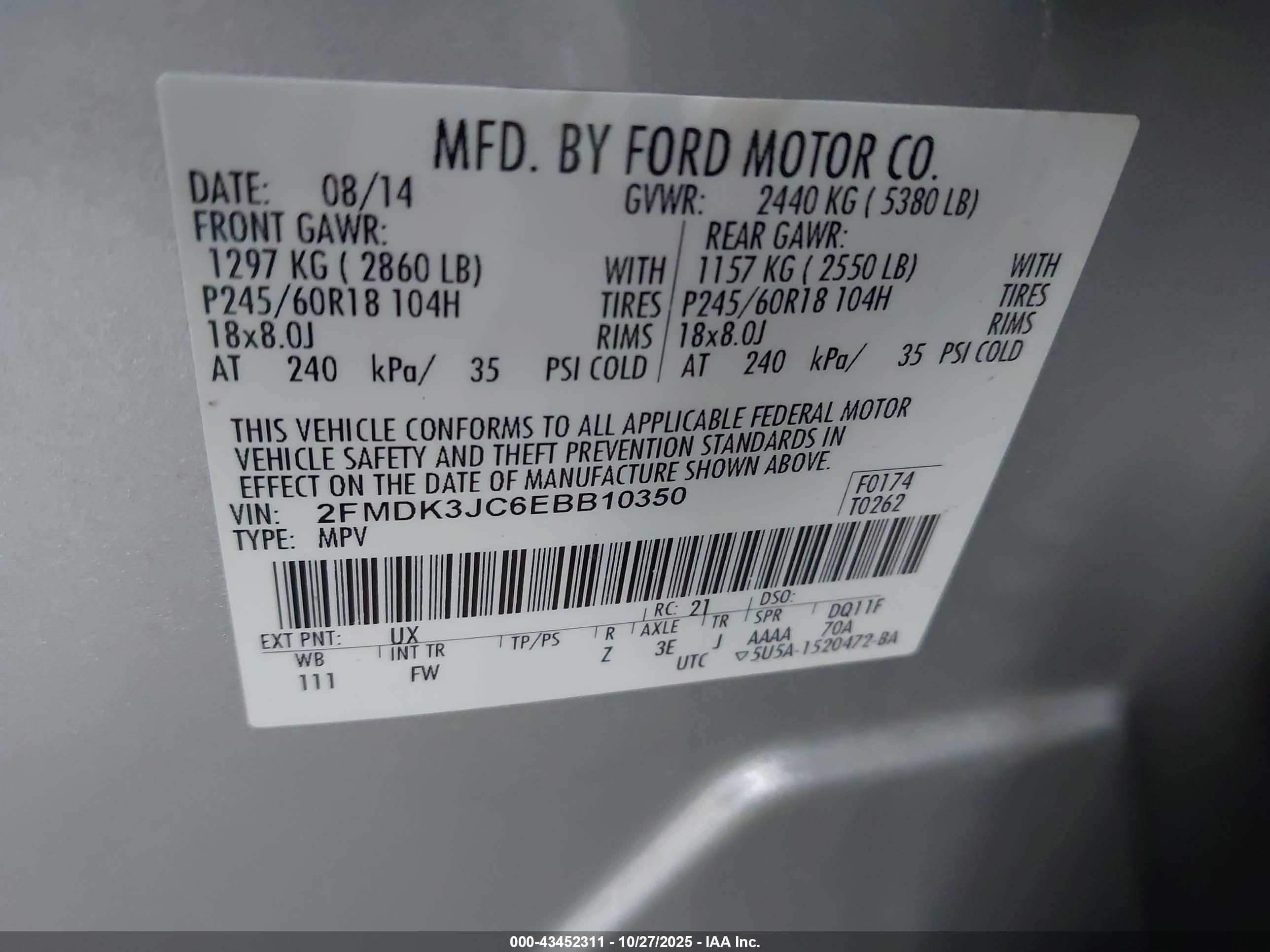 FORD EDGE image 9
