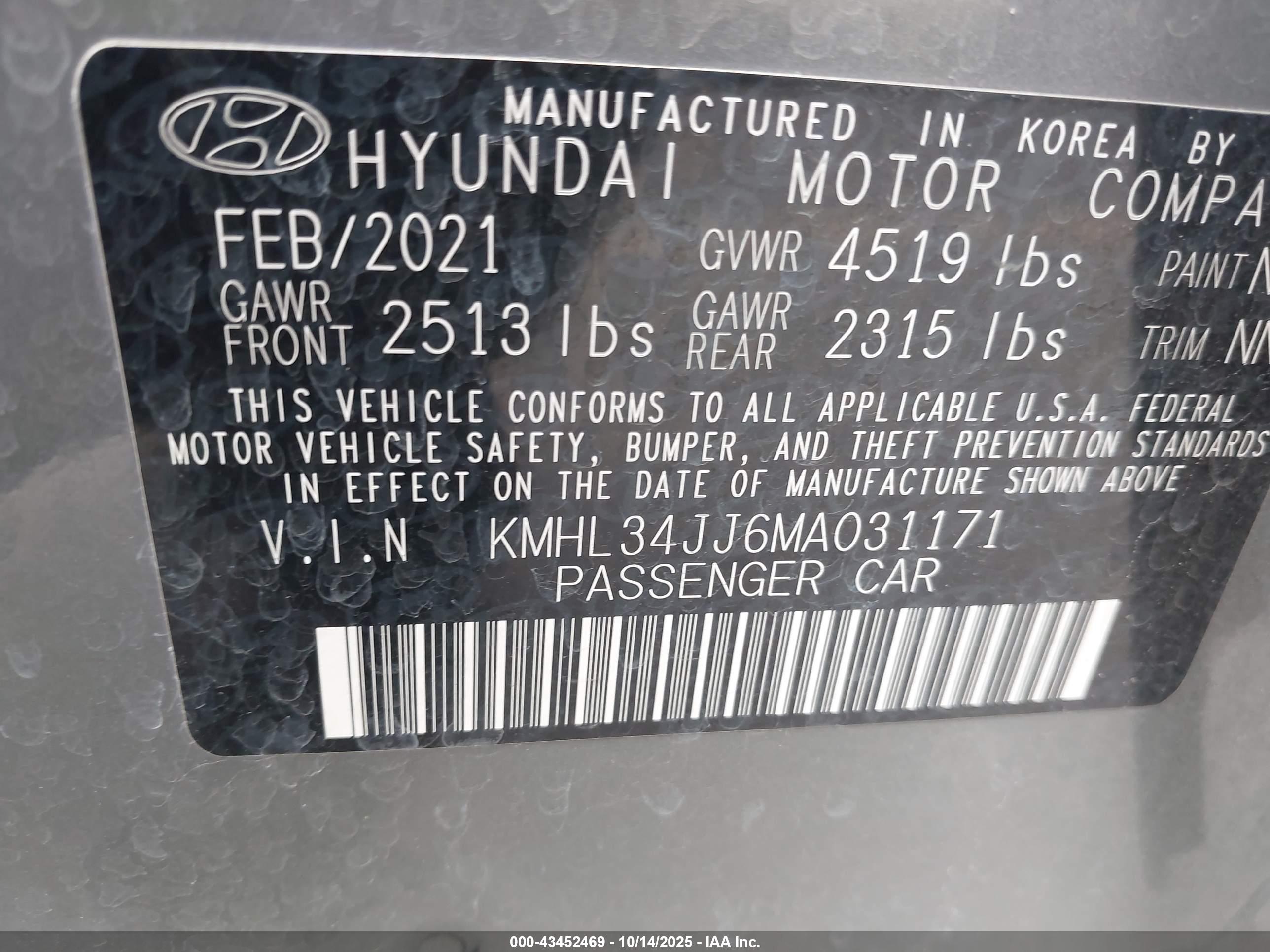 HYUNDAI SONATA image 9