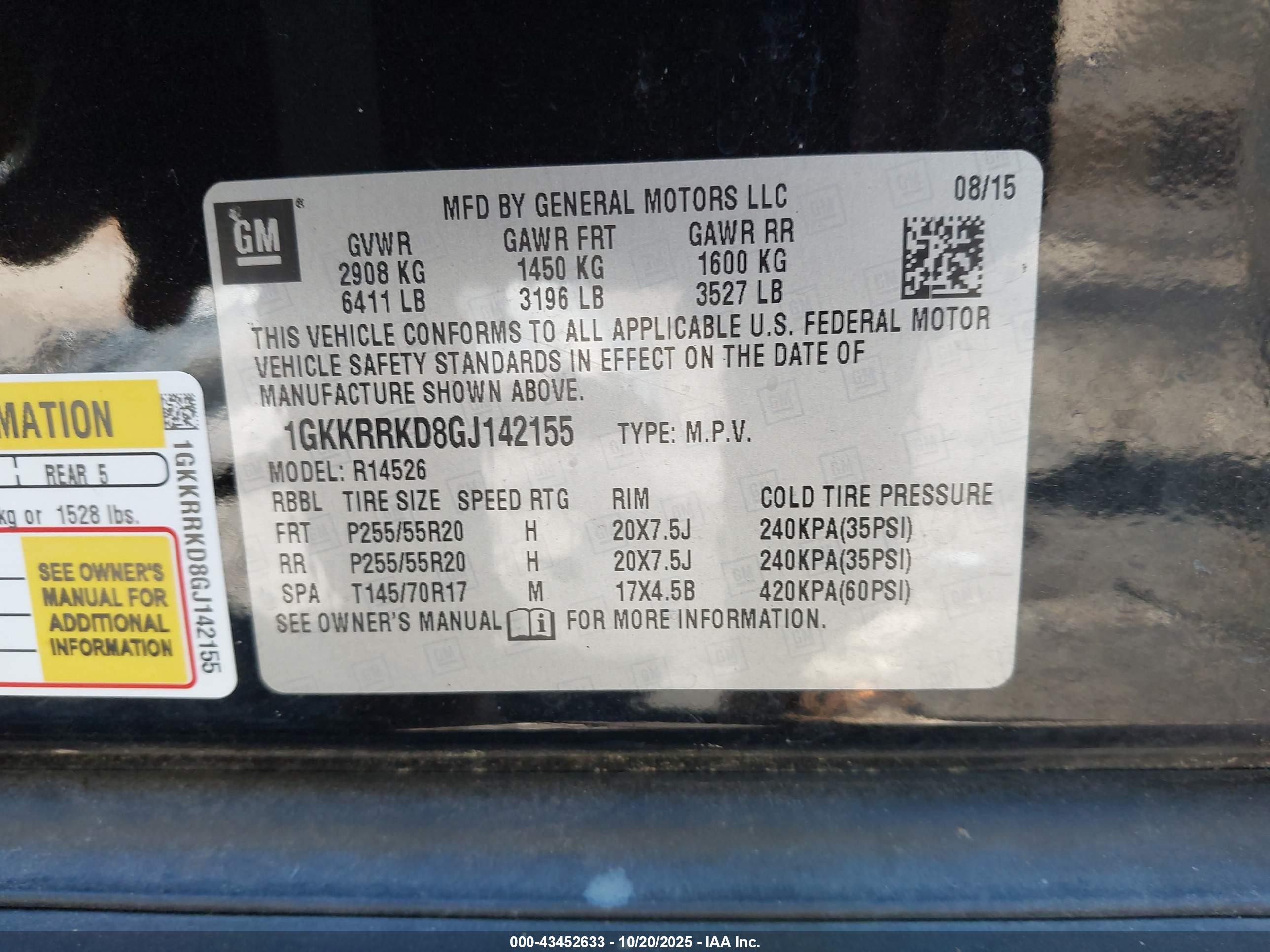 GMC ACADIA image 9