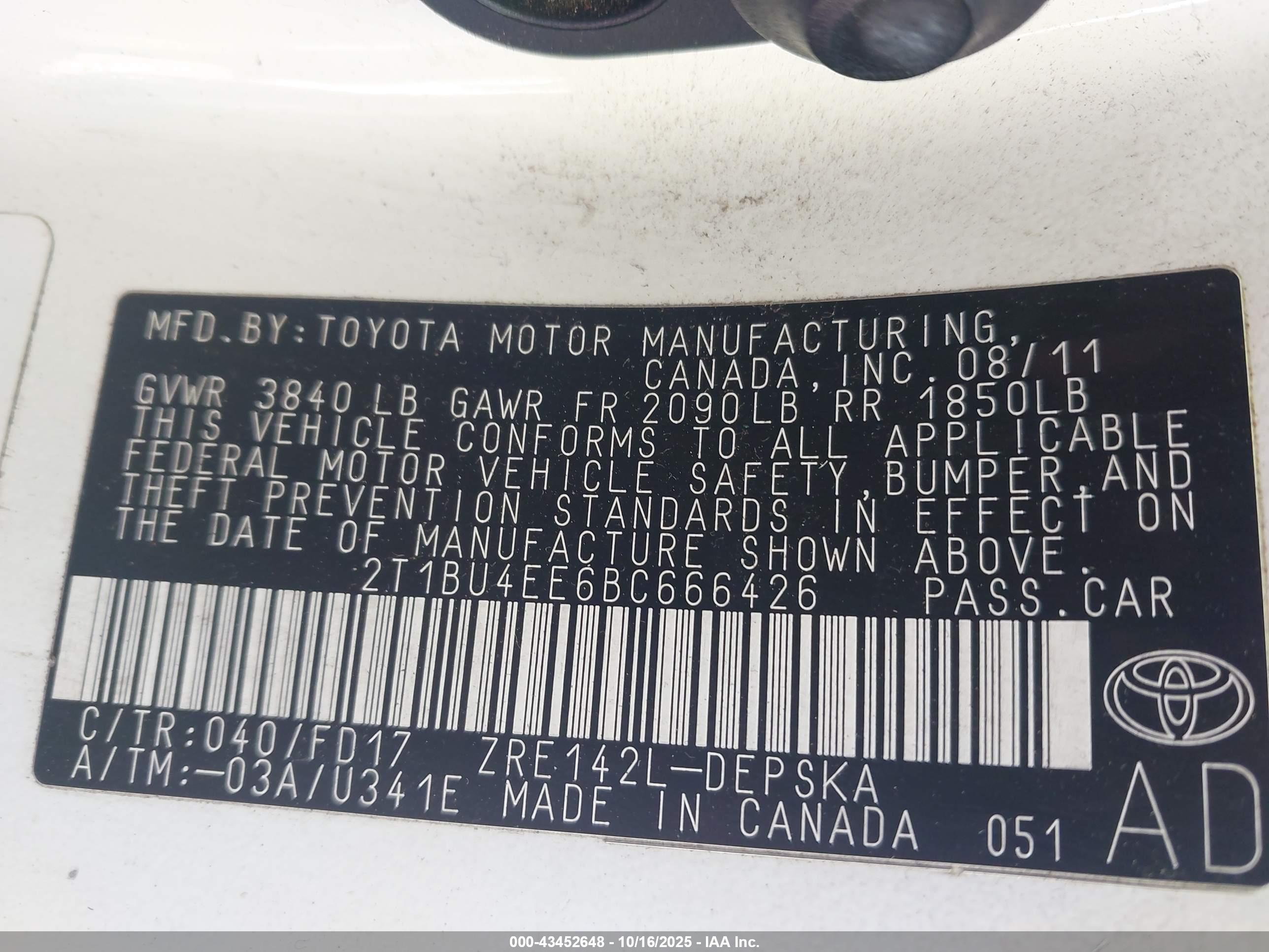 TOYOTA COROLLA image 9