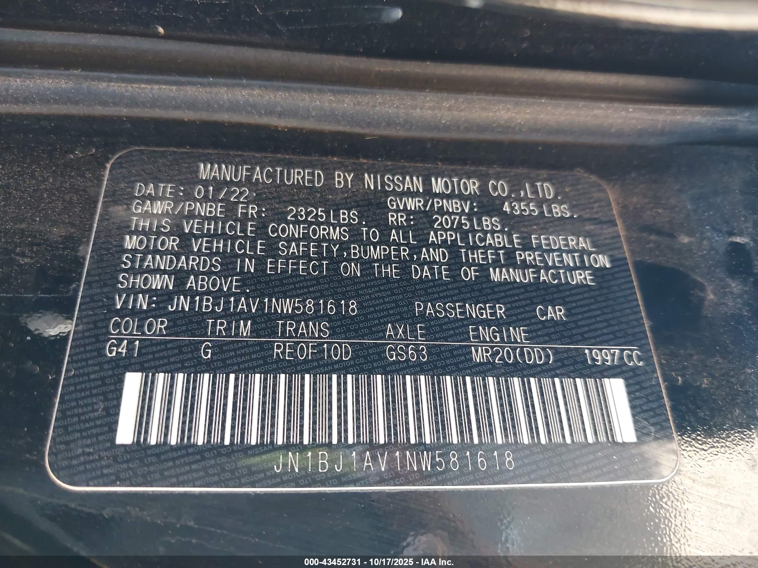 NISSAN ROGUE image 9
