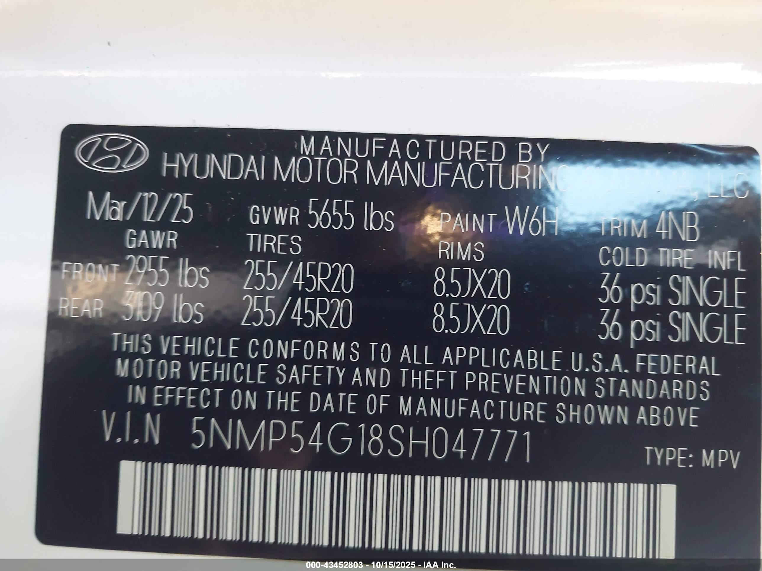 HYUNDAI SANTA image 9
