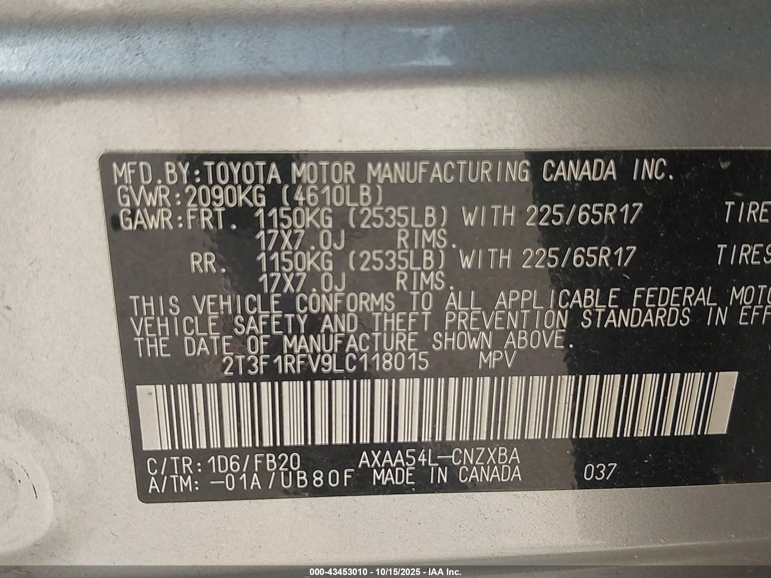 TOYOTA RAV4 image 9