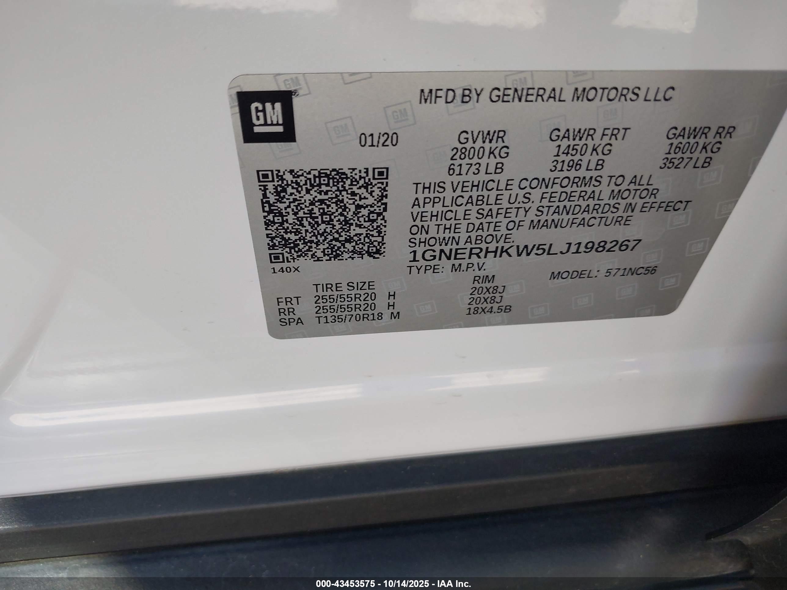 CHEVROLET TRAVERSE image 9