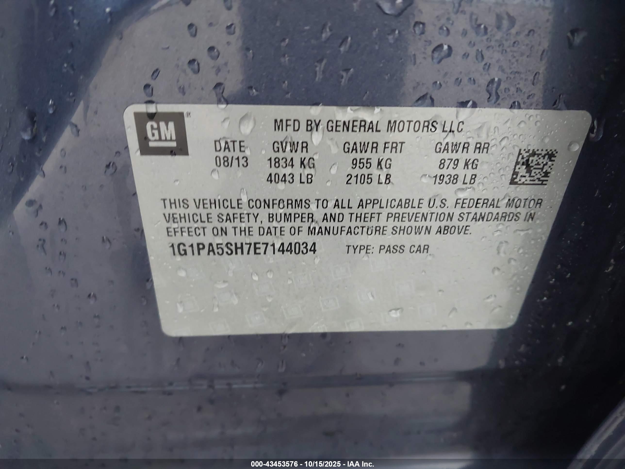 CHEVROLET CRUZE image 9