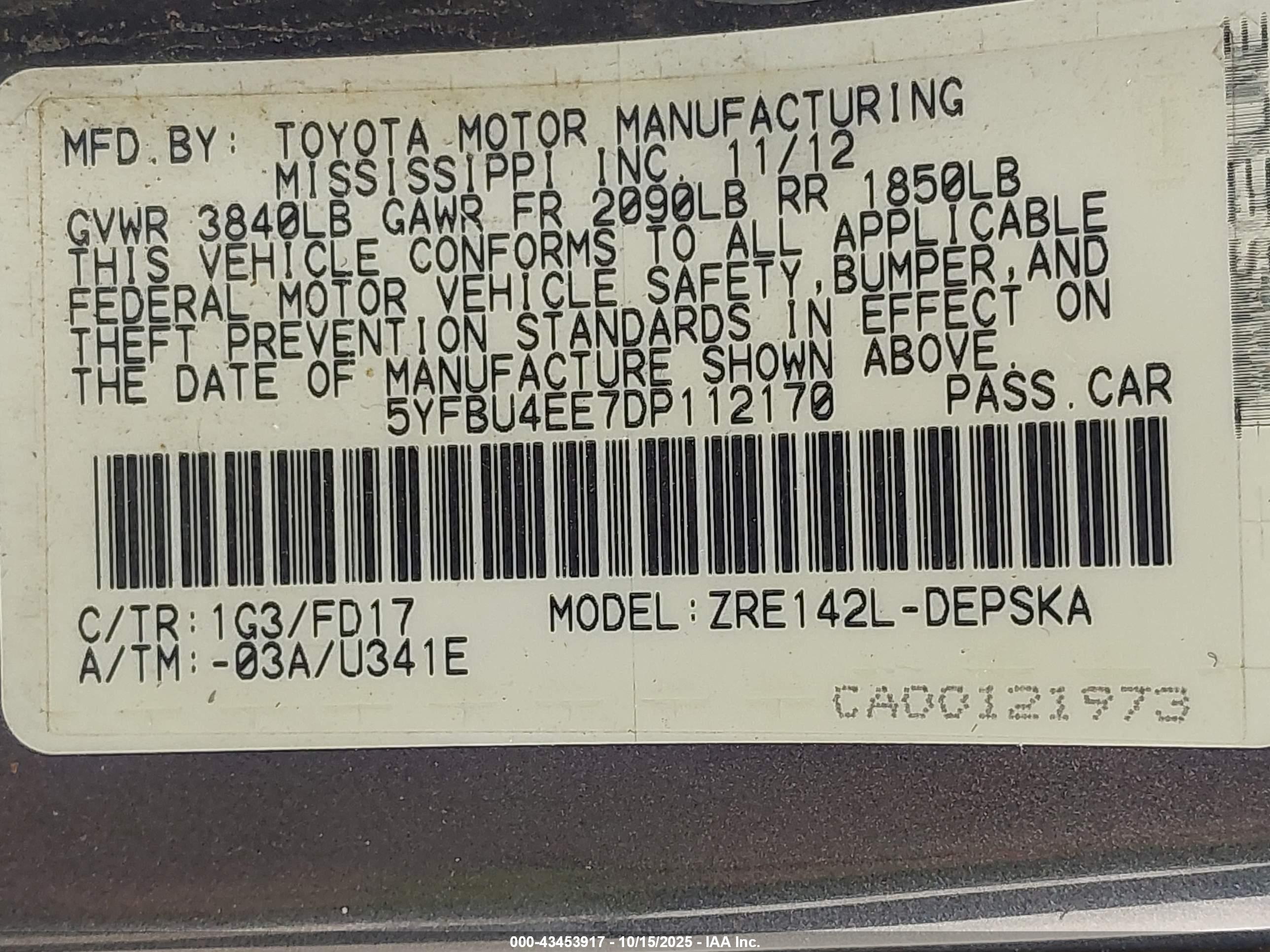 TOYOTA COROLLA image 9