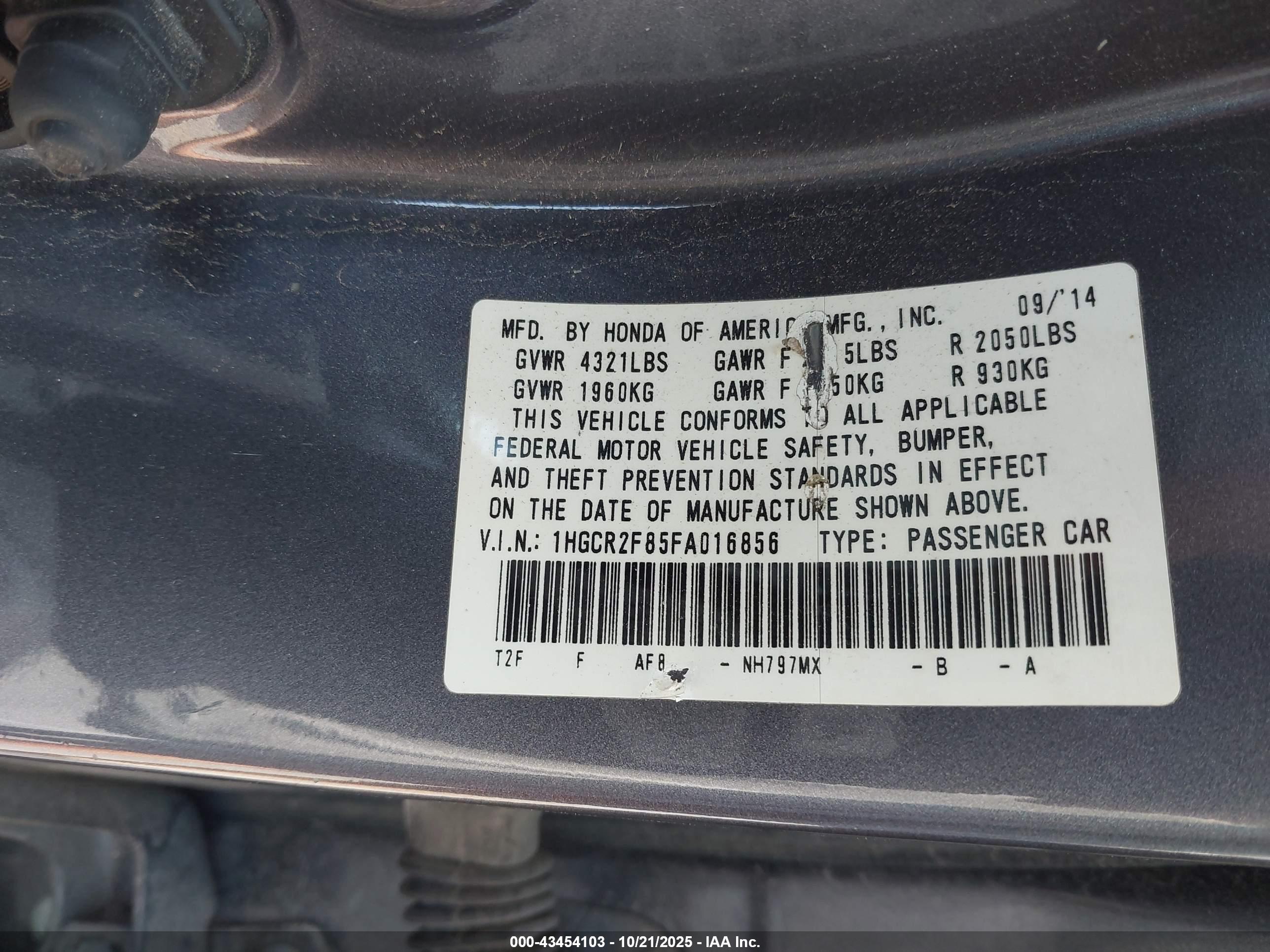 HONDA ACCORD image 9