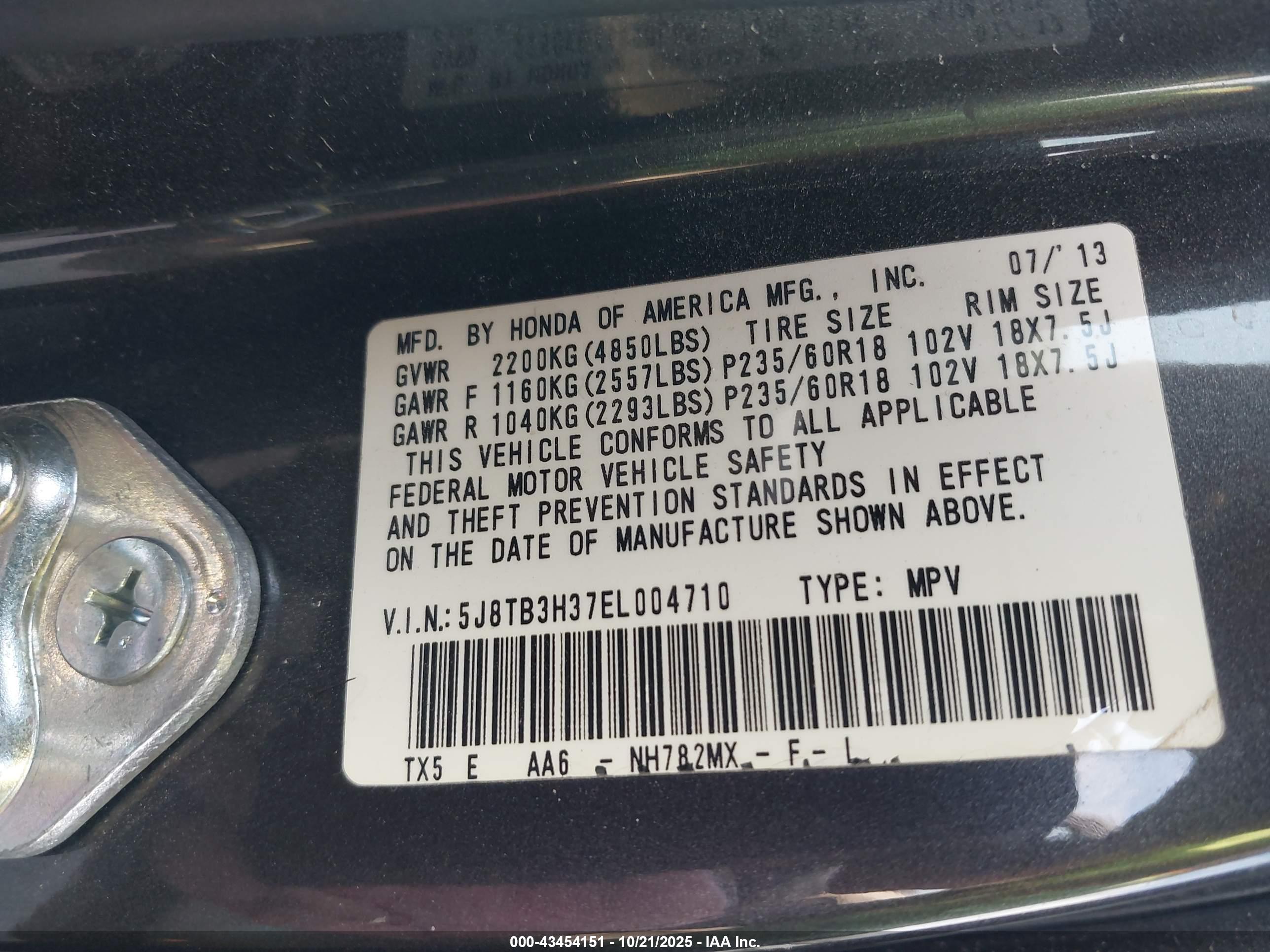 ACURA RDX image 9