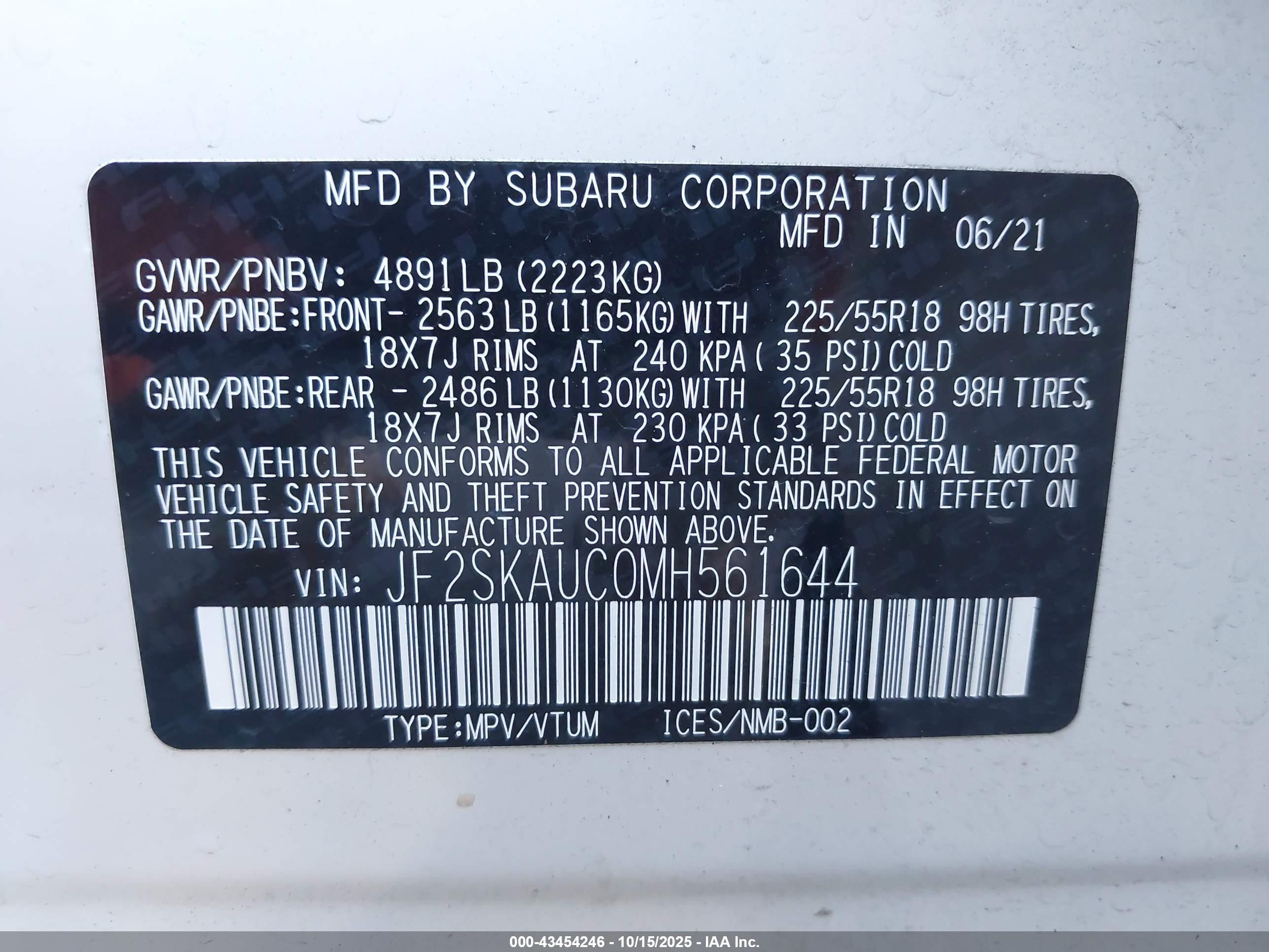 SUBARU FORESTER image 9