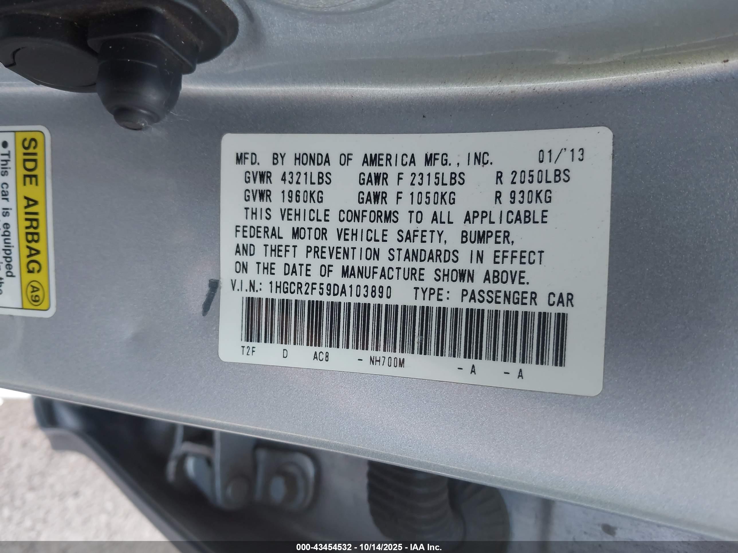 HONDA ACCORD image 9