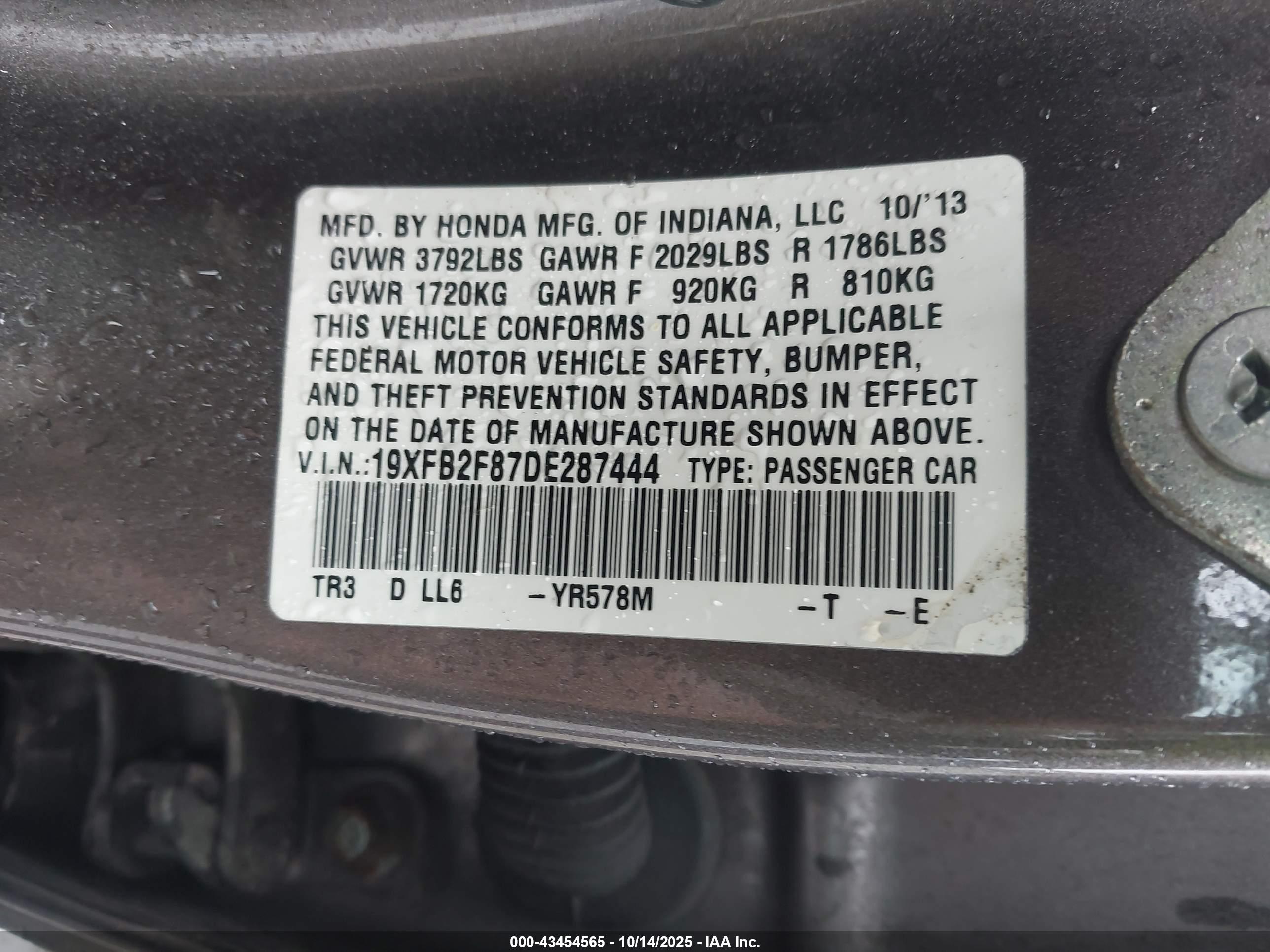 HONDA CIVIC image 9