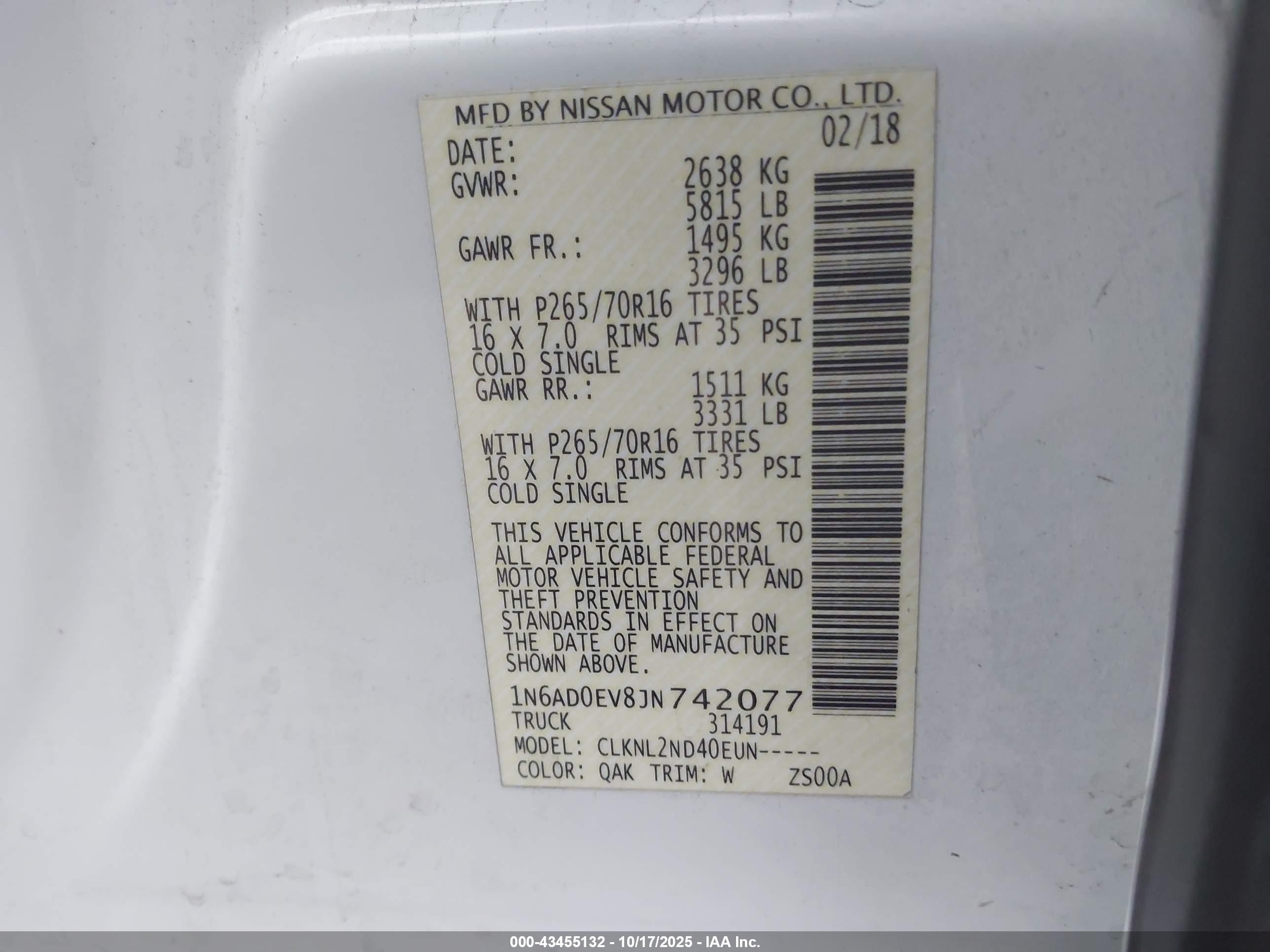 NISSAN FRONTIER image 9