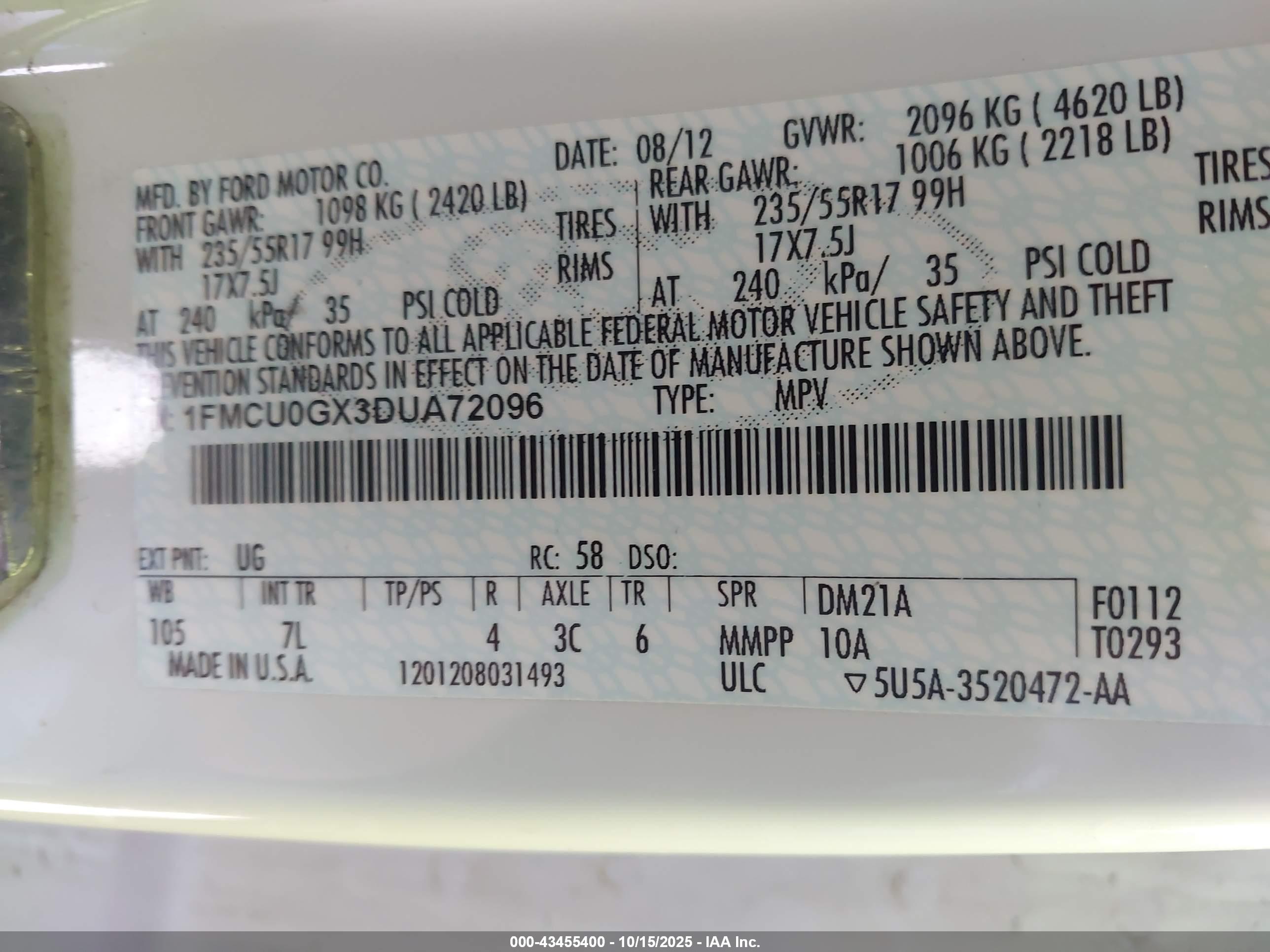 FORD ESCAPE image 9