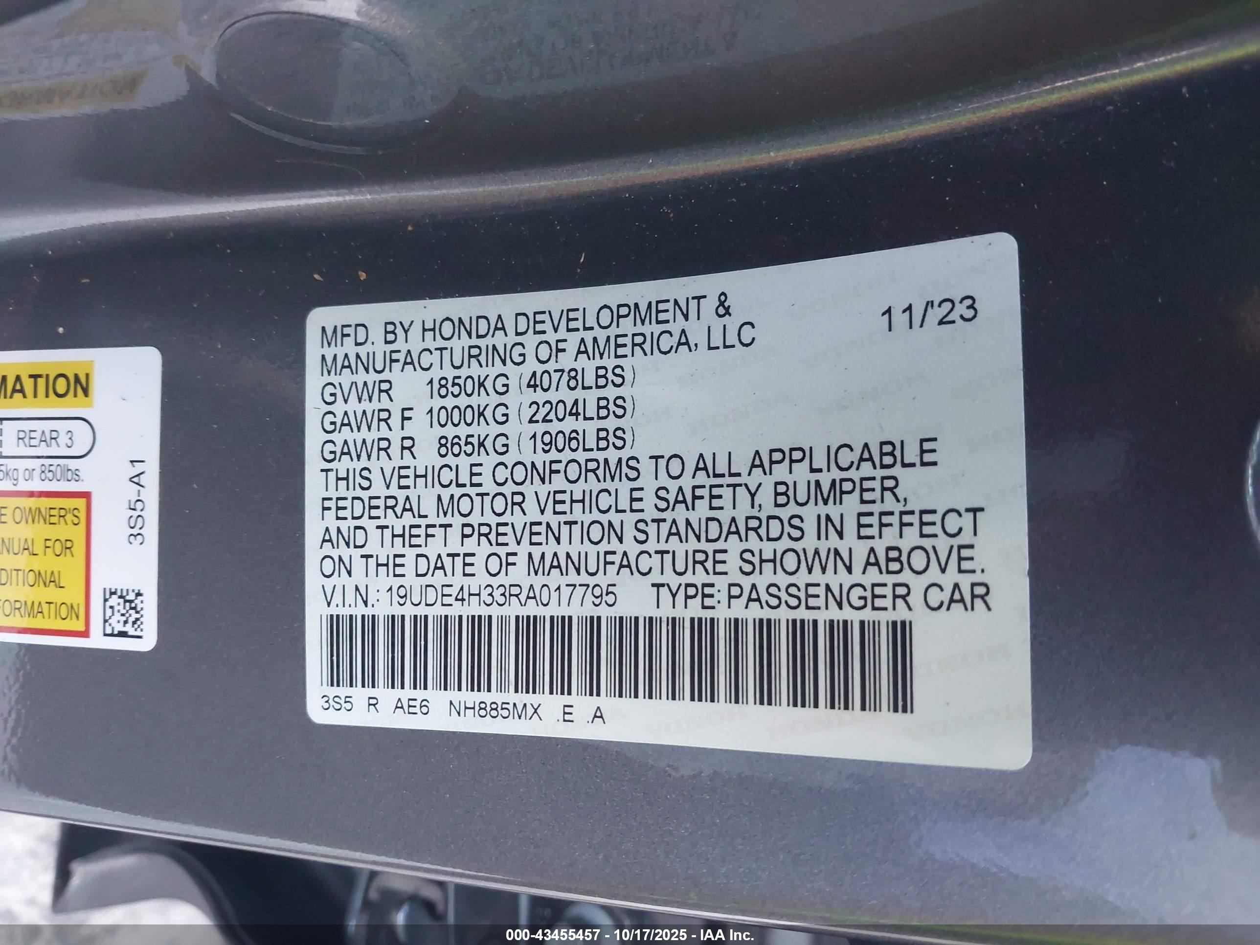 ACURA INTEGRA image 9