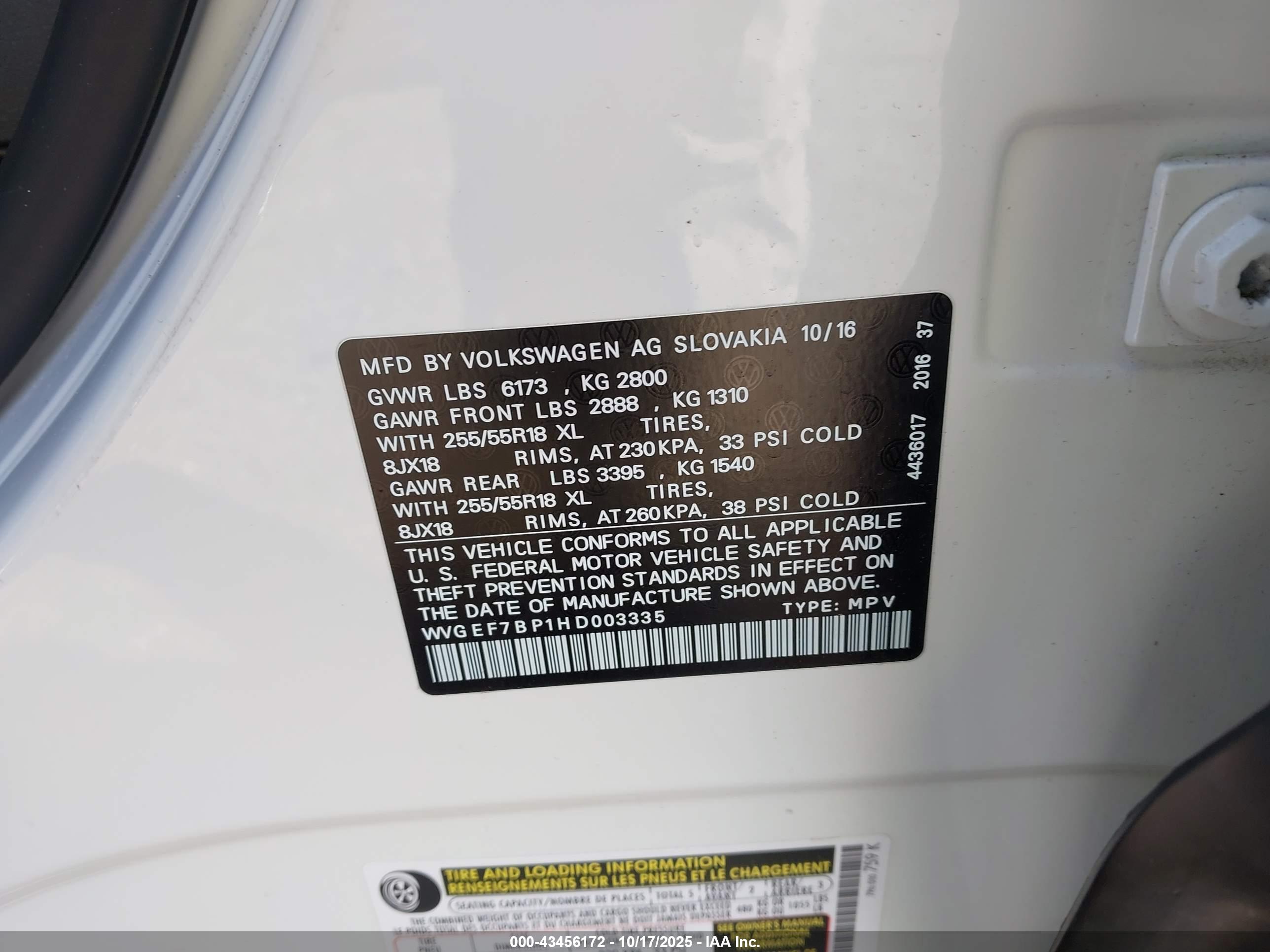 VOLKSWAGEN TOUAREG image 9