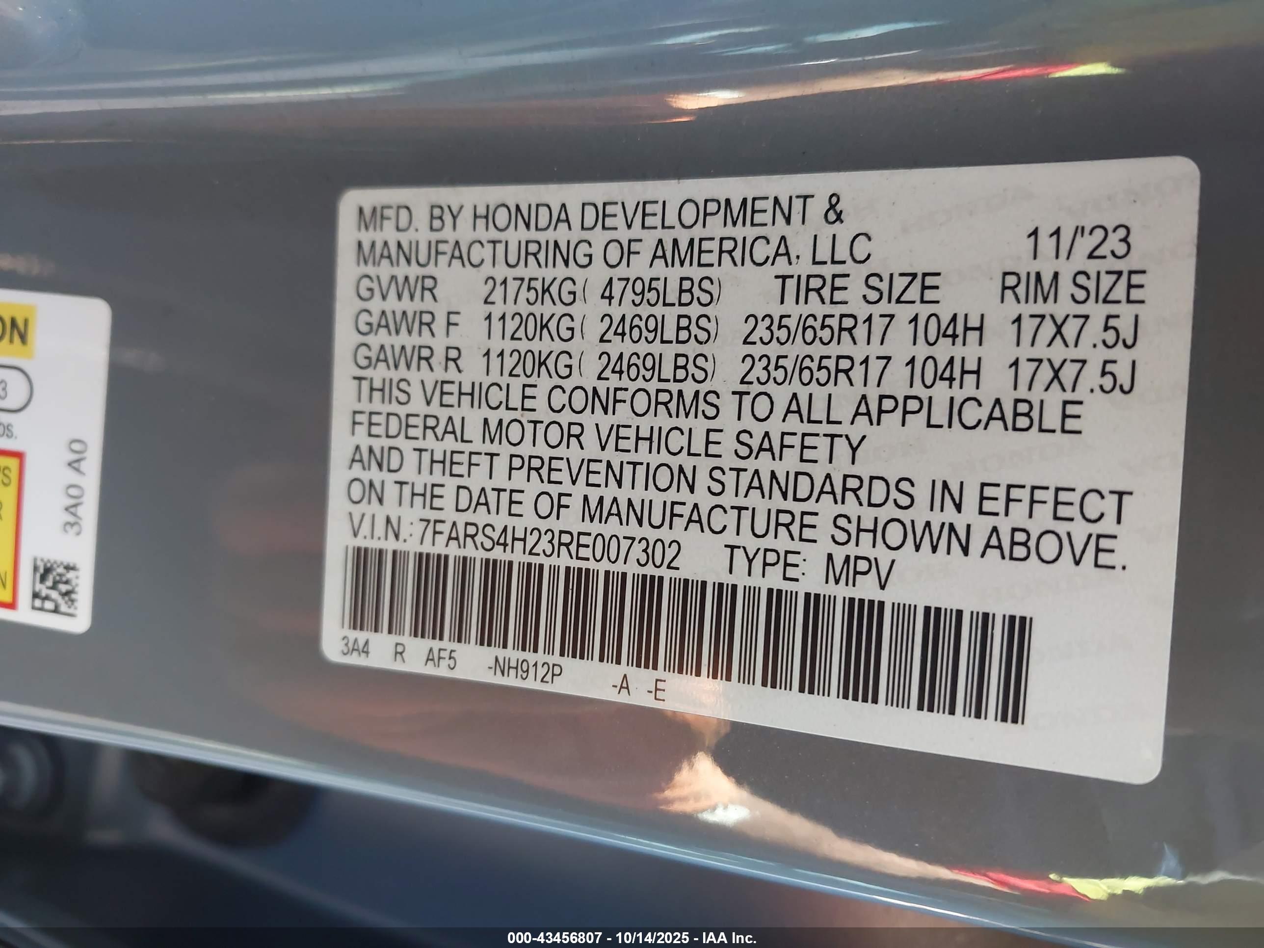 HONDA CR-V image 9