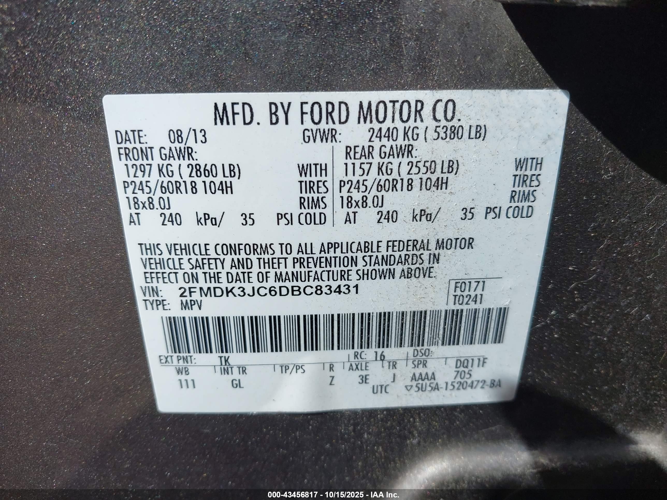 FORD EDGE image 9