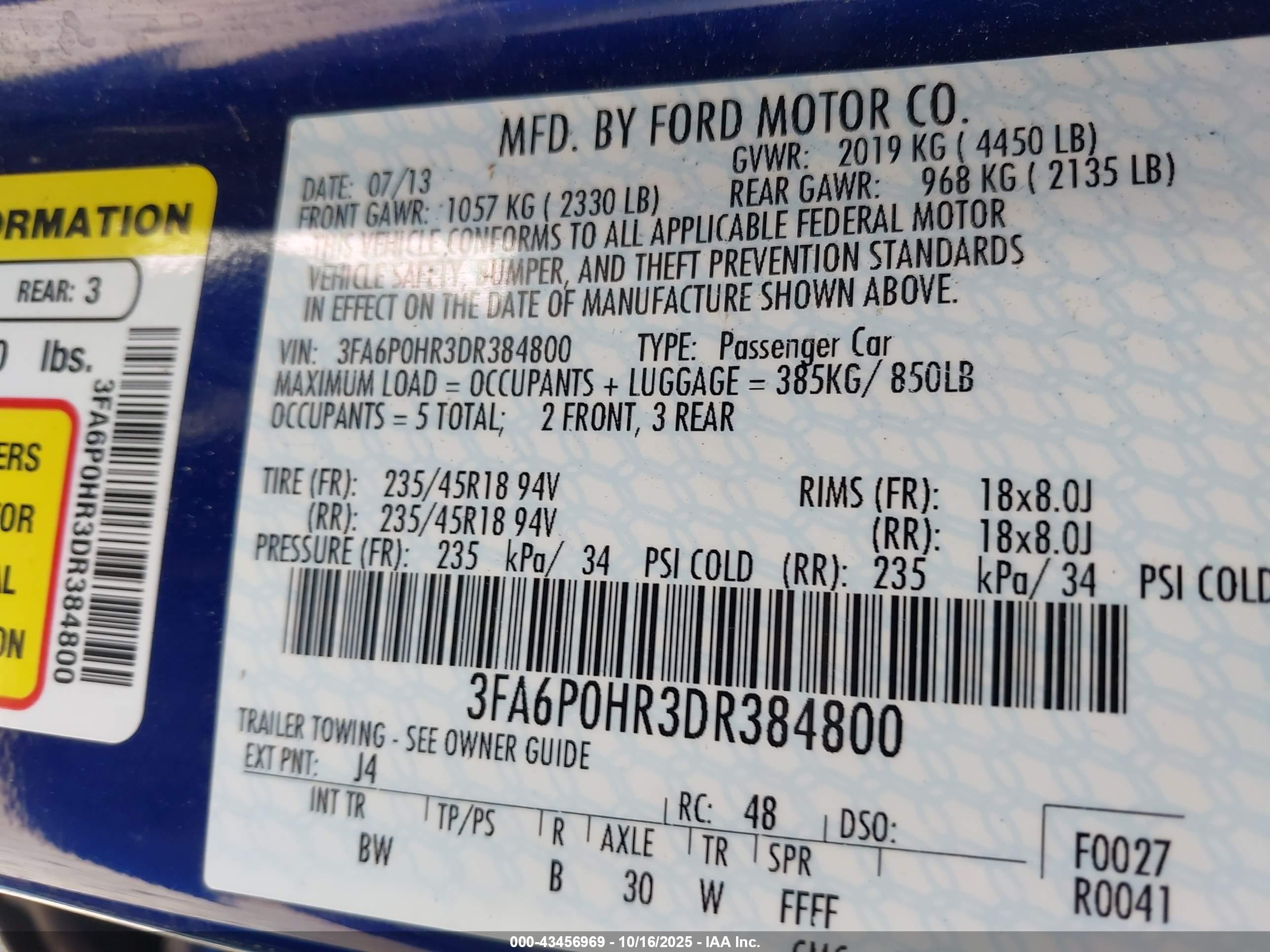 FORD FUSION image 9