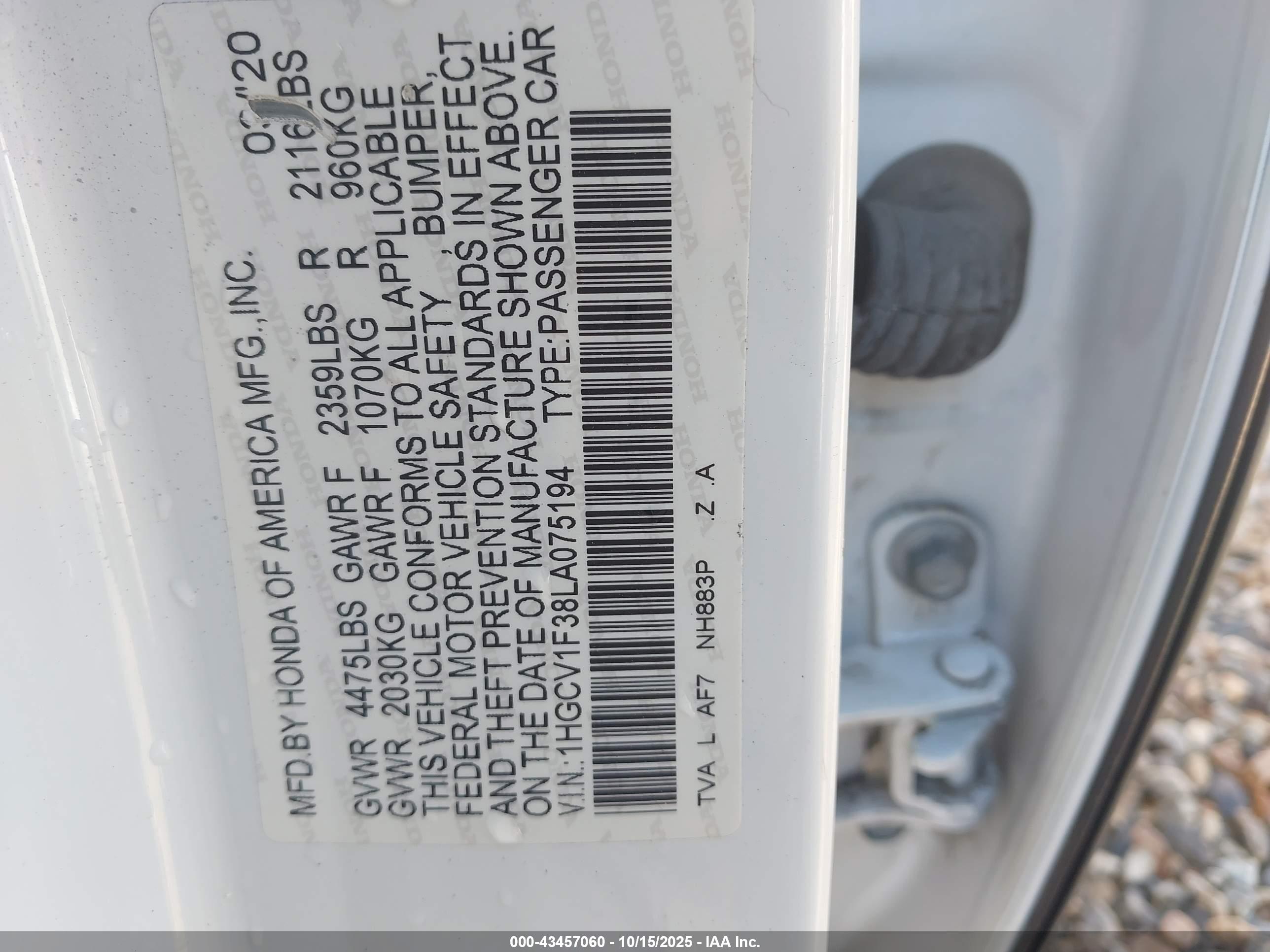 HONDA ACCORD image 9