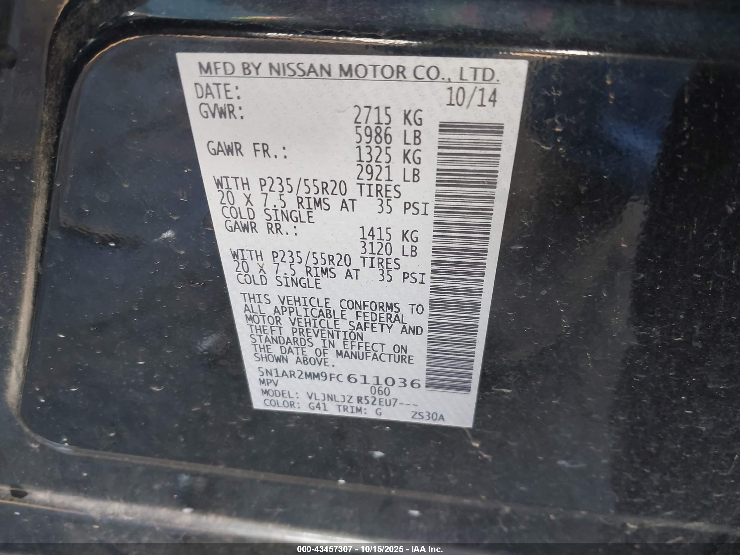 NISSAN PATHFINDER image 9