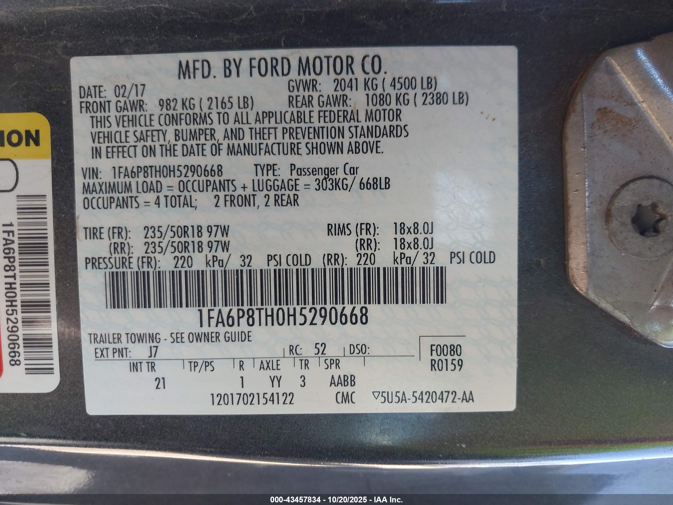 FORD MUSTANG image 9