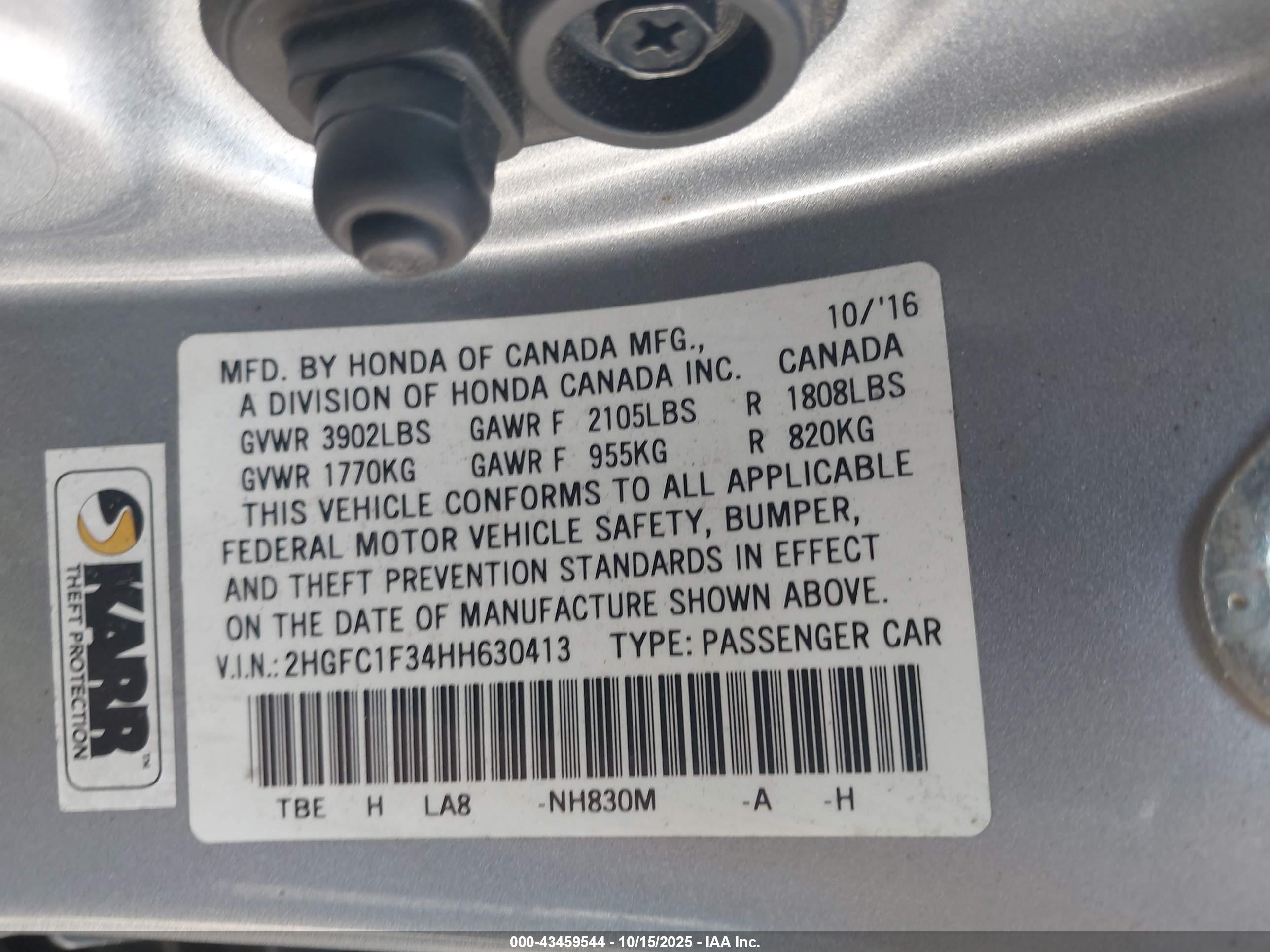 HONDA CIVIC image 9