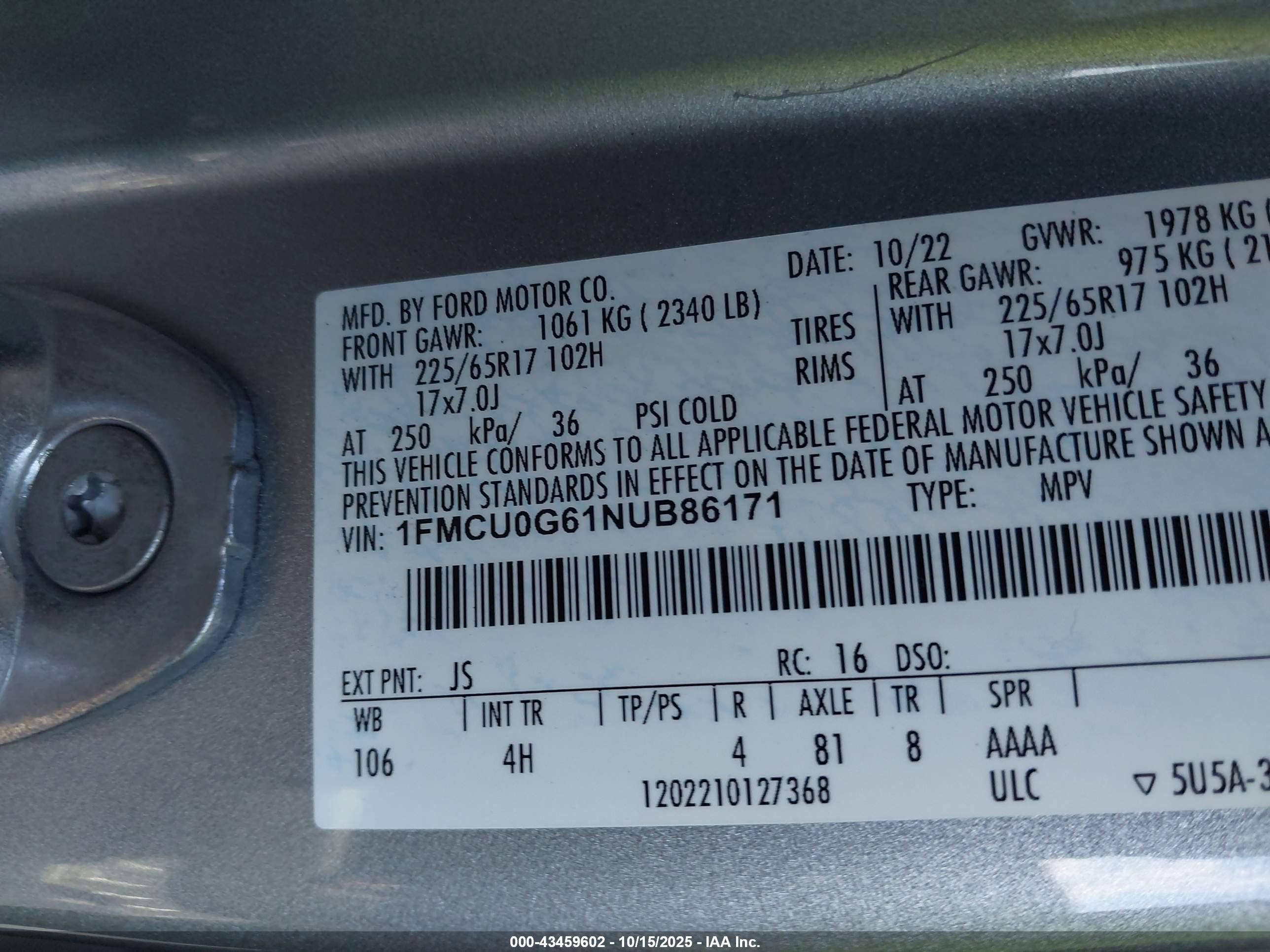 FORD ESCAPE image 9